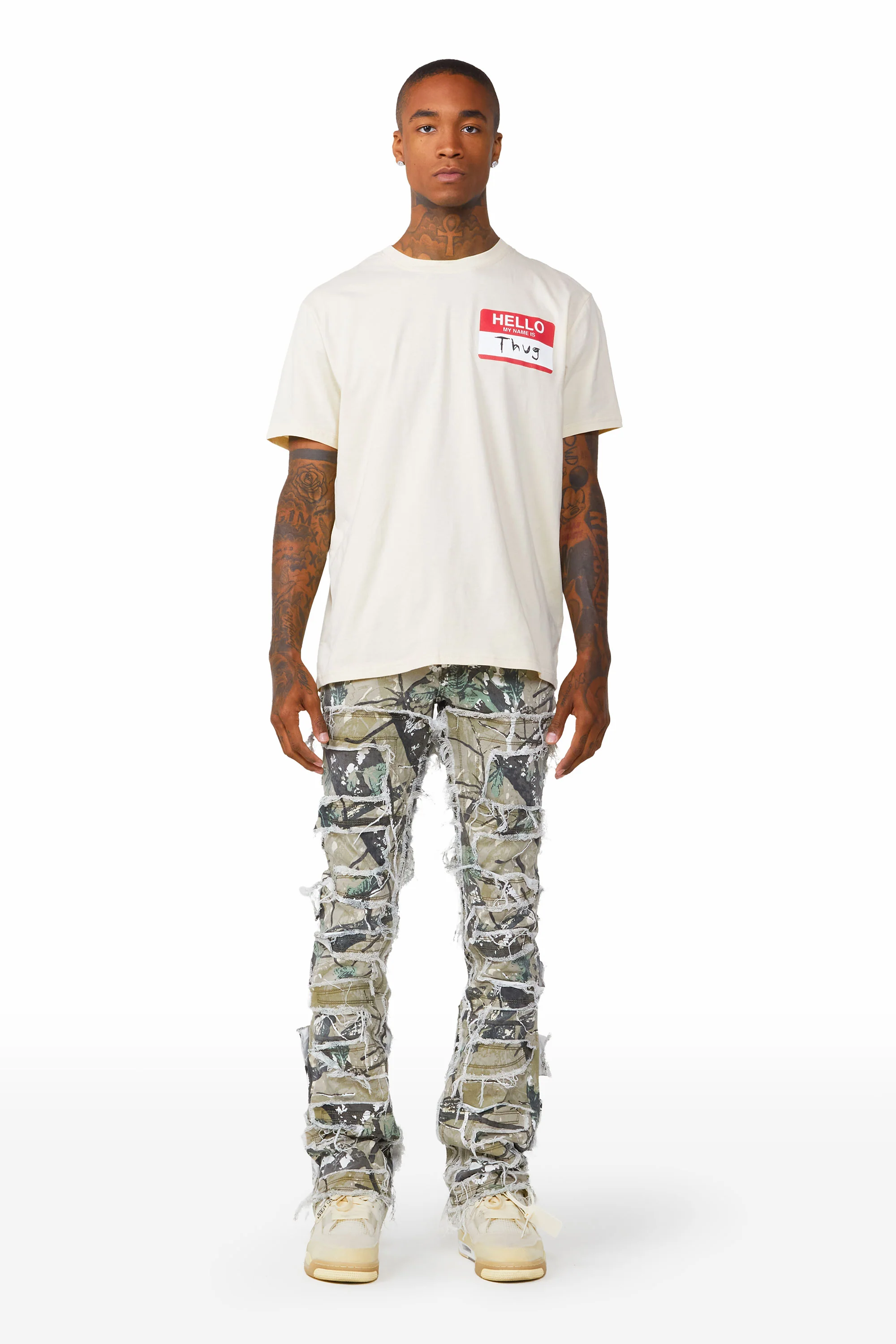 8163-shake-tree-camo-stacked-flare-jean-10.webp Shake Tree Camo Stacked Flare Jean