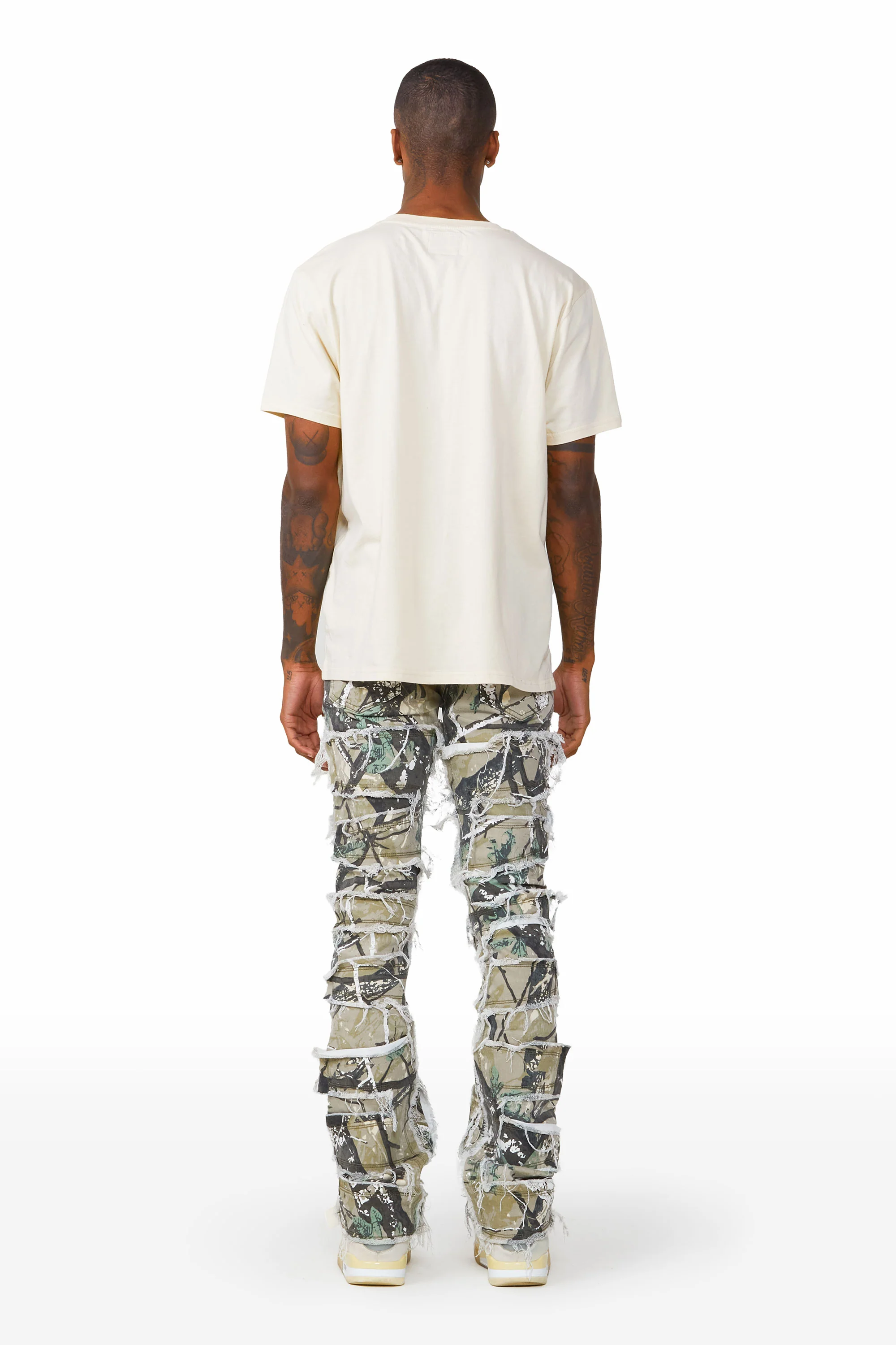 8163-shake-tree-camo-stacked-flare-jean-12.webp Shake Tree Camo Stacked Flare Jean