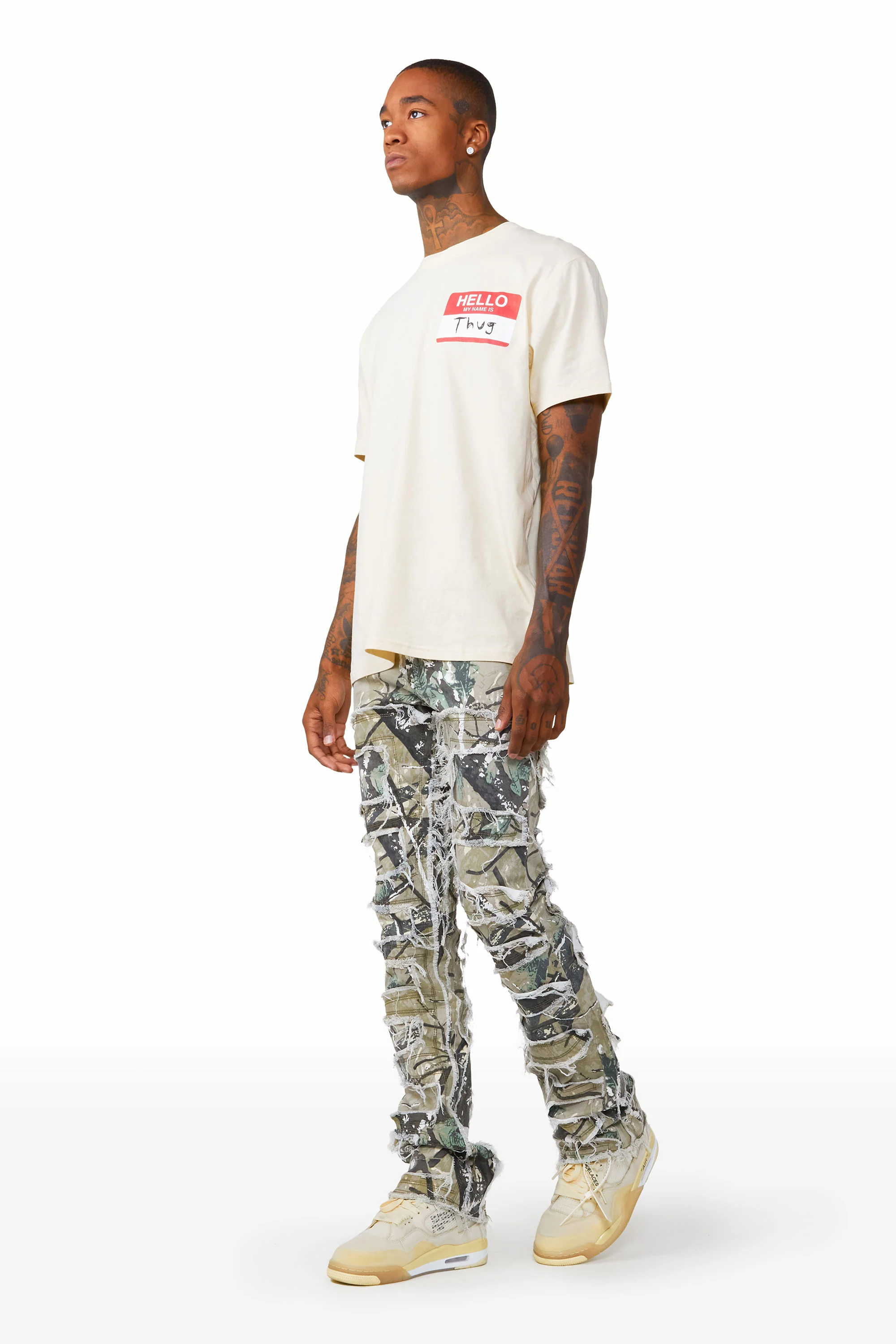 8163-shake-tree-camo-stacked-flare-jean-13.webp Shake Tree Camo Stacked Flare Jean