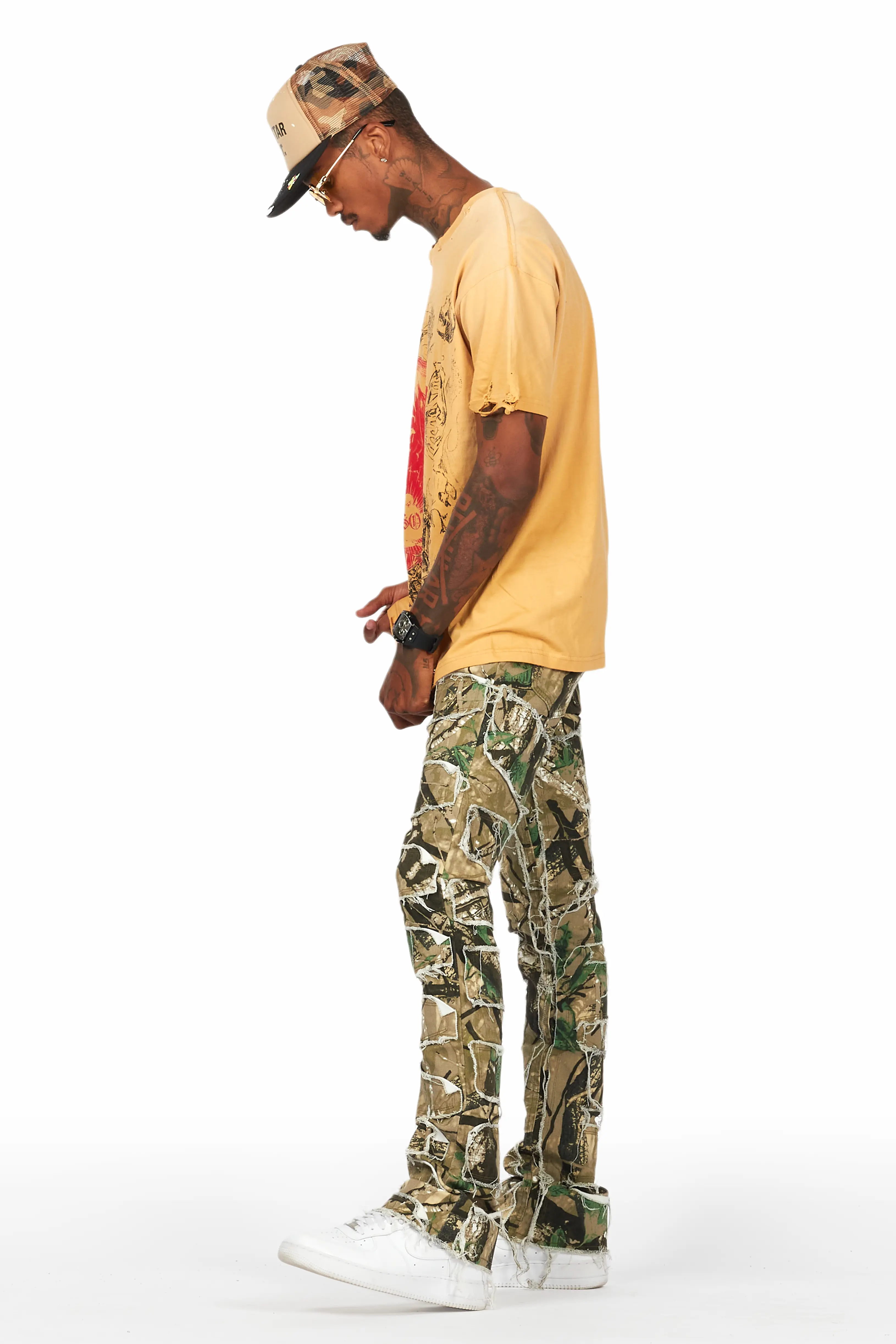 8163-shake-tree-camo-stacked-flare-jean-6.webp Shake Tree Camo Stacked Flare Jean