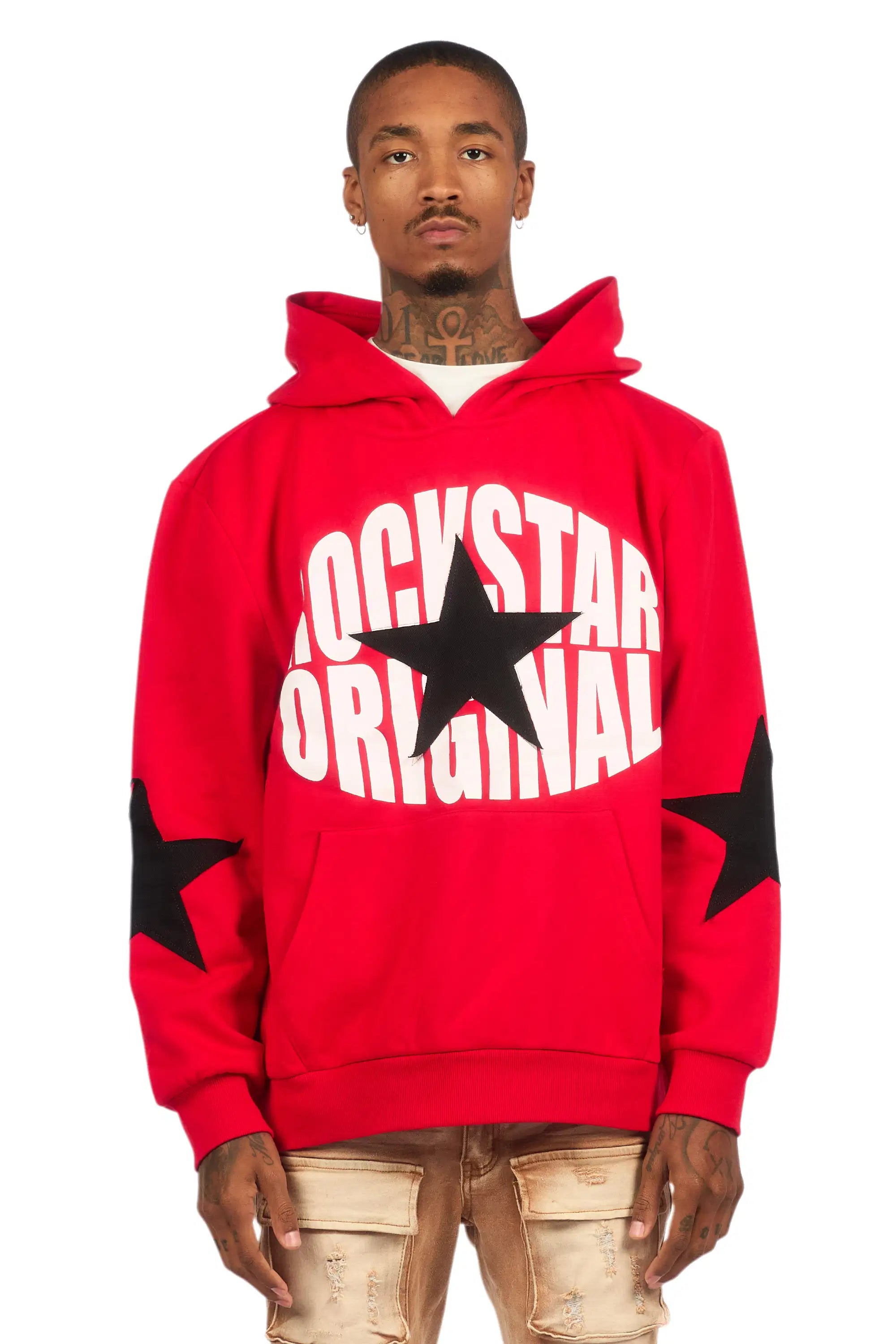 States 2.0 Red Graphic Hoodie