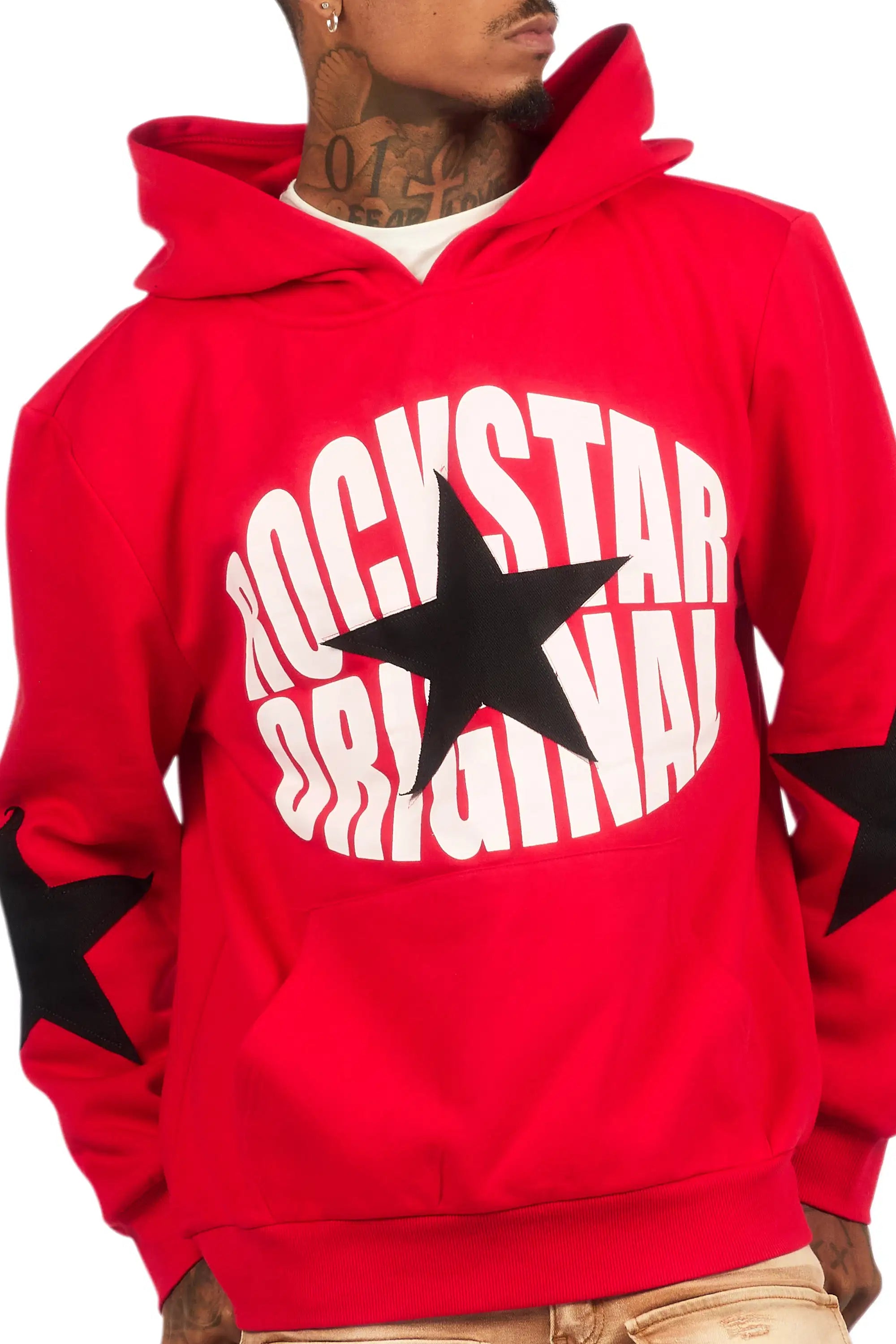 States 2.0 Red Graphic Hoodie