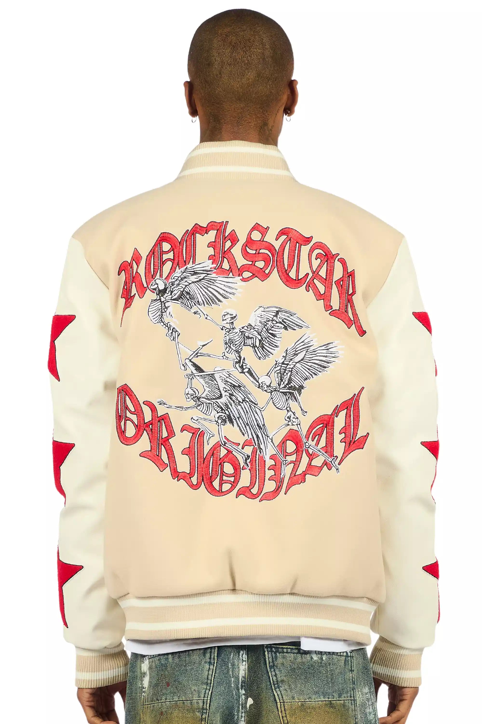 8300-zadok-beige-varsity-jacket-4.jpg Zadok Beige Varsity Jacket