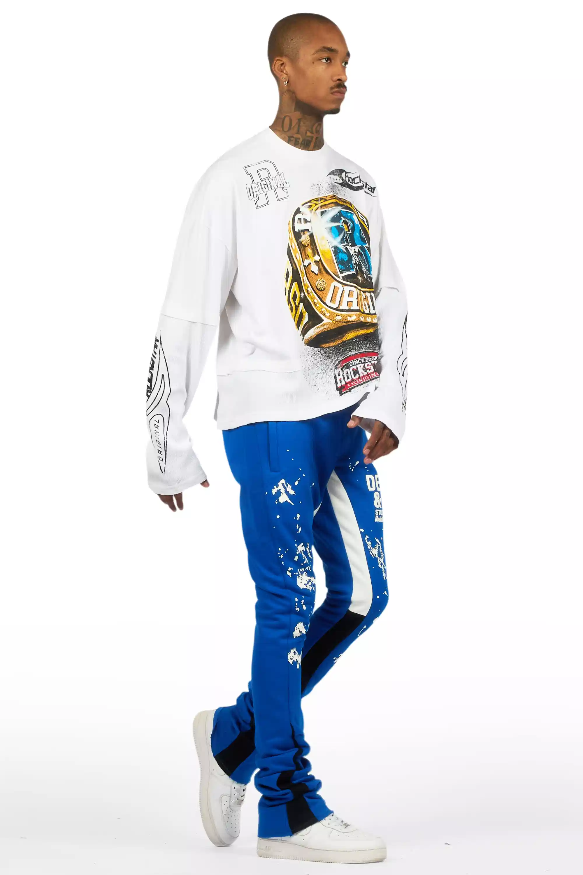 8379-damone-royal-super-stacked-flare-track-pant-5.webp Damone Royal Super Stacked Flare Track Pant