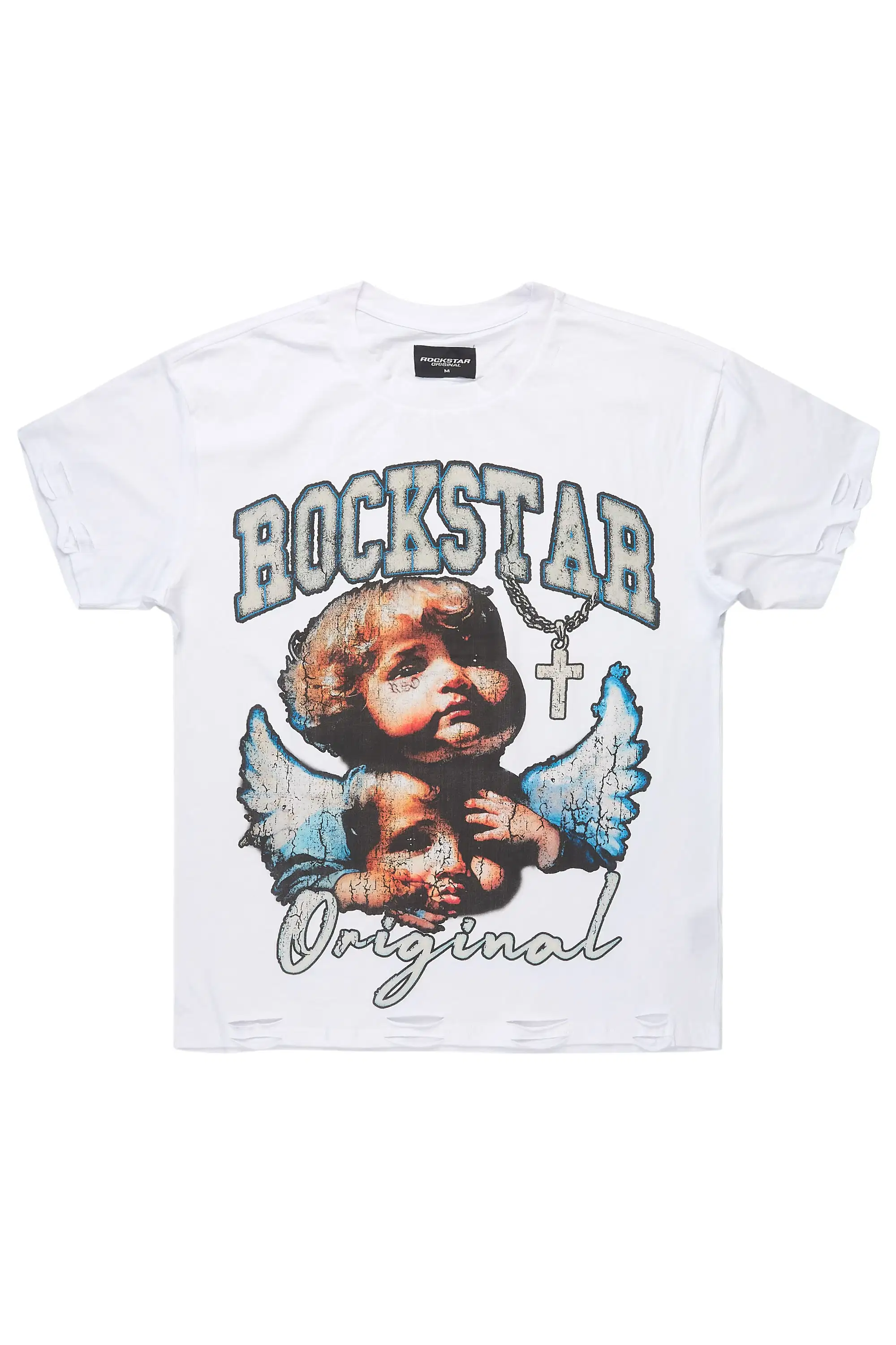 Dieter White Oversized Graphic T-Shirt