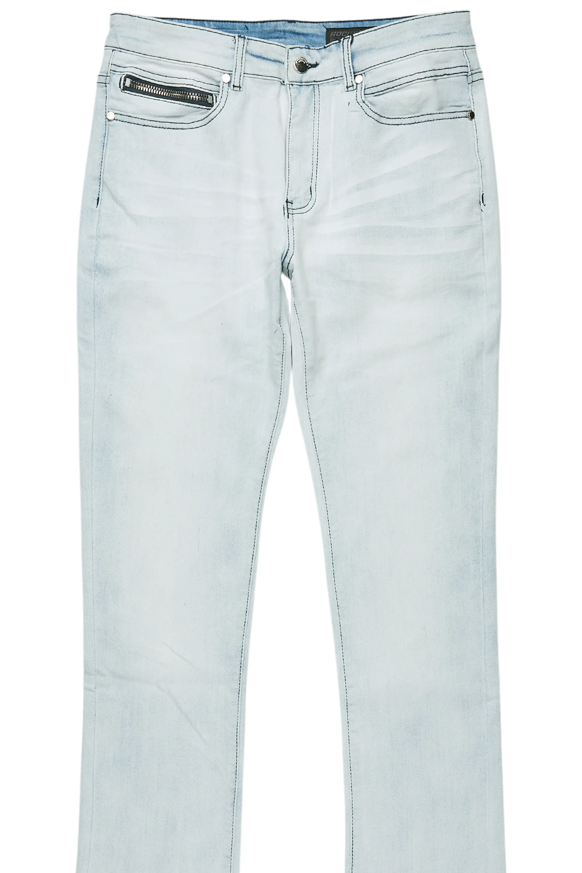 8638-dag-blue-stacked-flare-jean-8.webp Dag Blue Stacked Flare Jean
