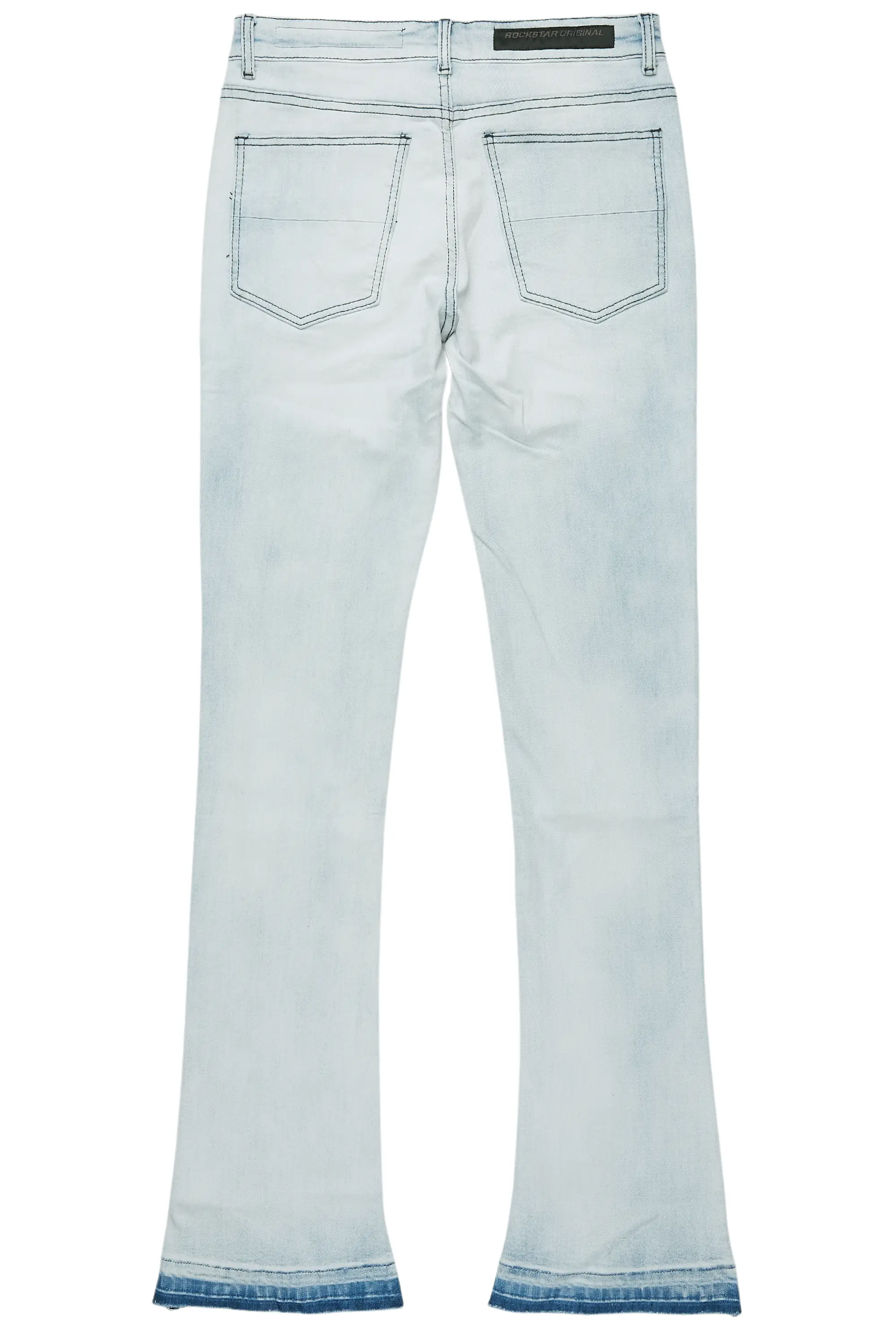 8638-dag-blue-stacked-flare-jean-9.png Dag Blue Stacked Flare Jean