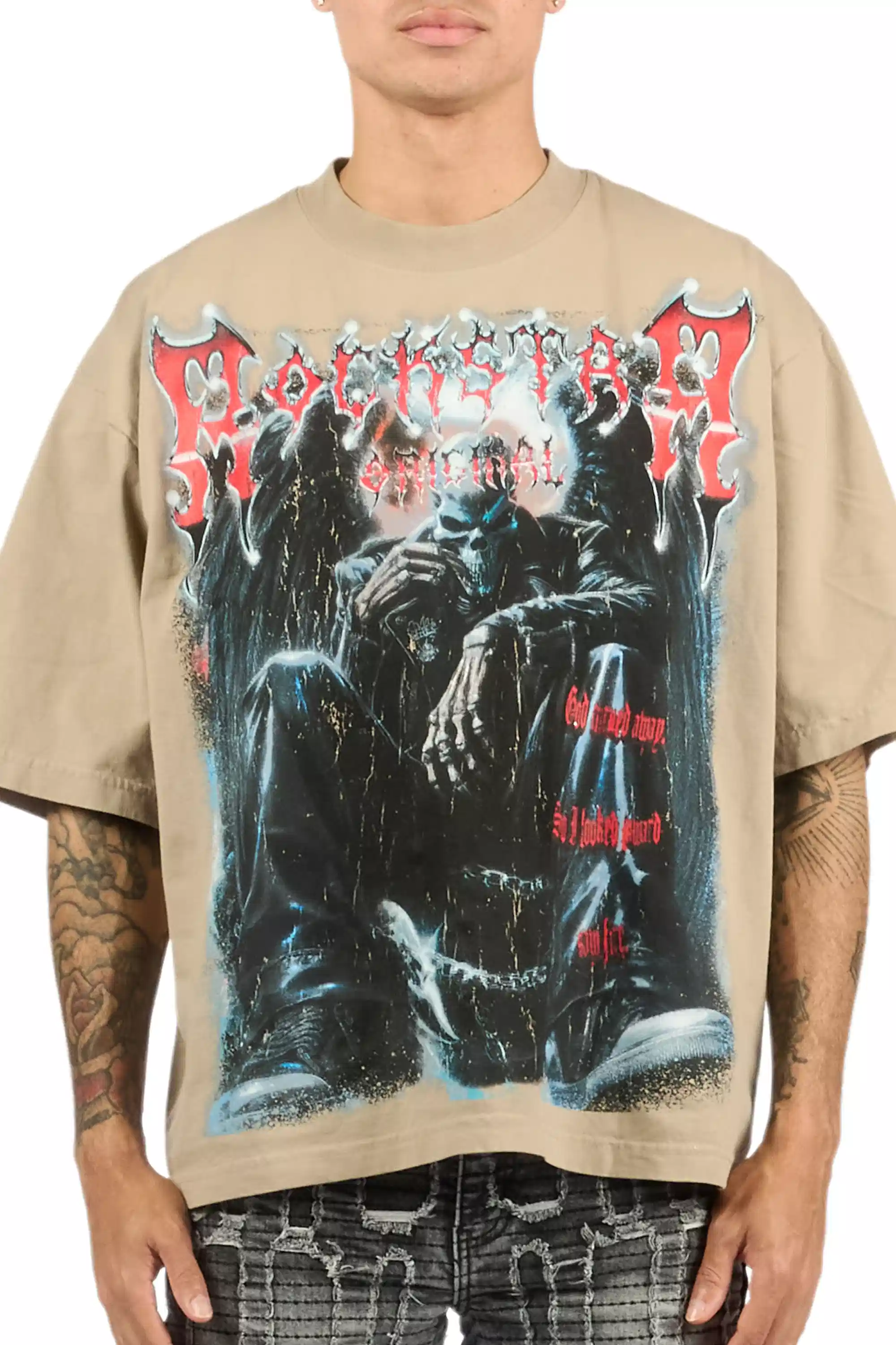 8676-krowne-beige-black-oversized-graphic-t-shirt-10.webp Krowne Beige/Black Oversized Graphic T-Shirt