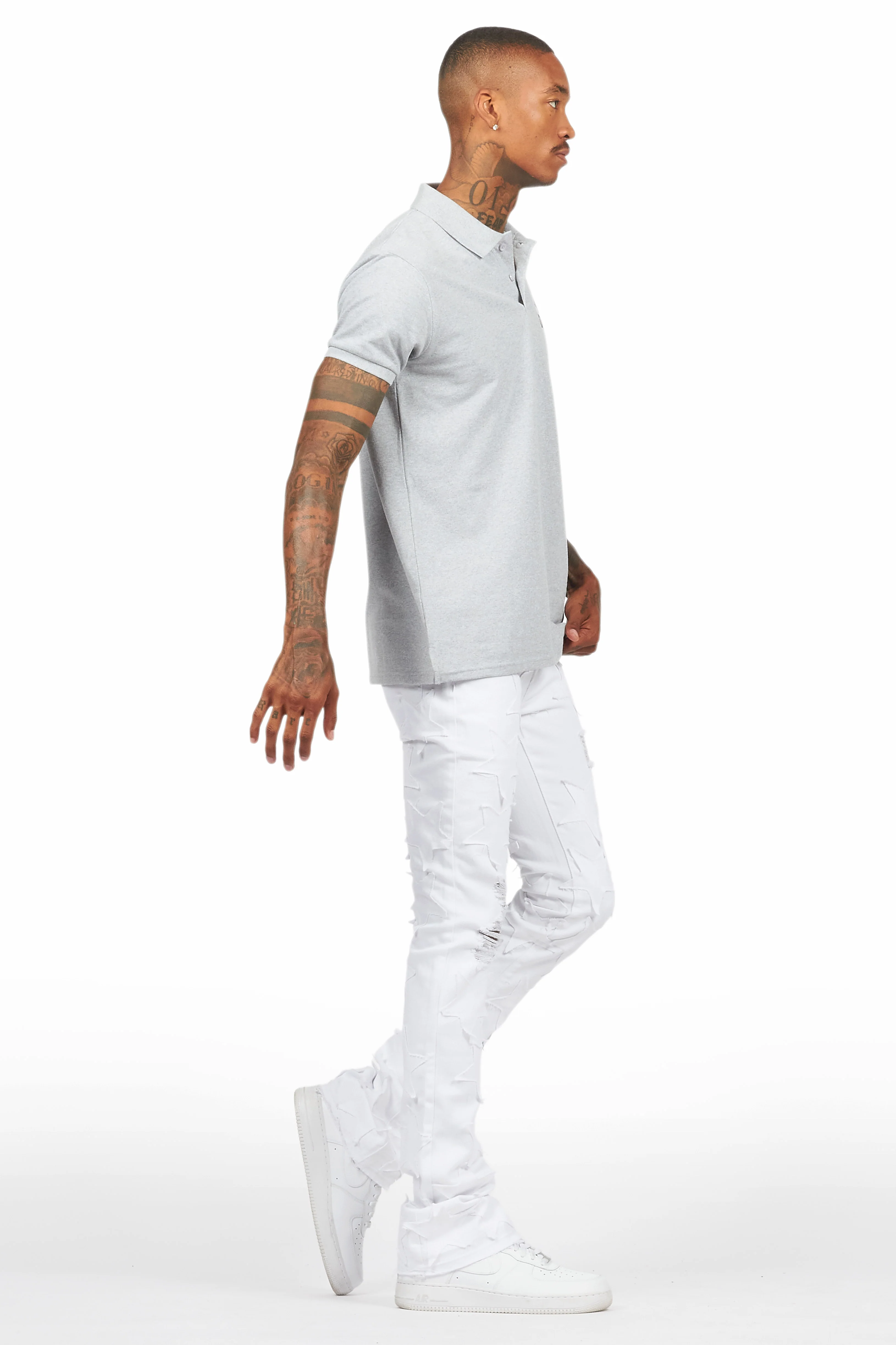8733-starlane-white-stacked-flare-jean-4.webp StarLane White Stacked Flare Jean