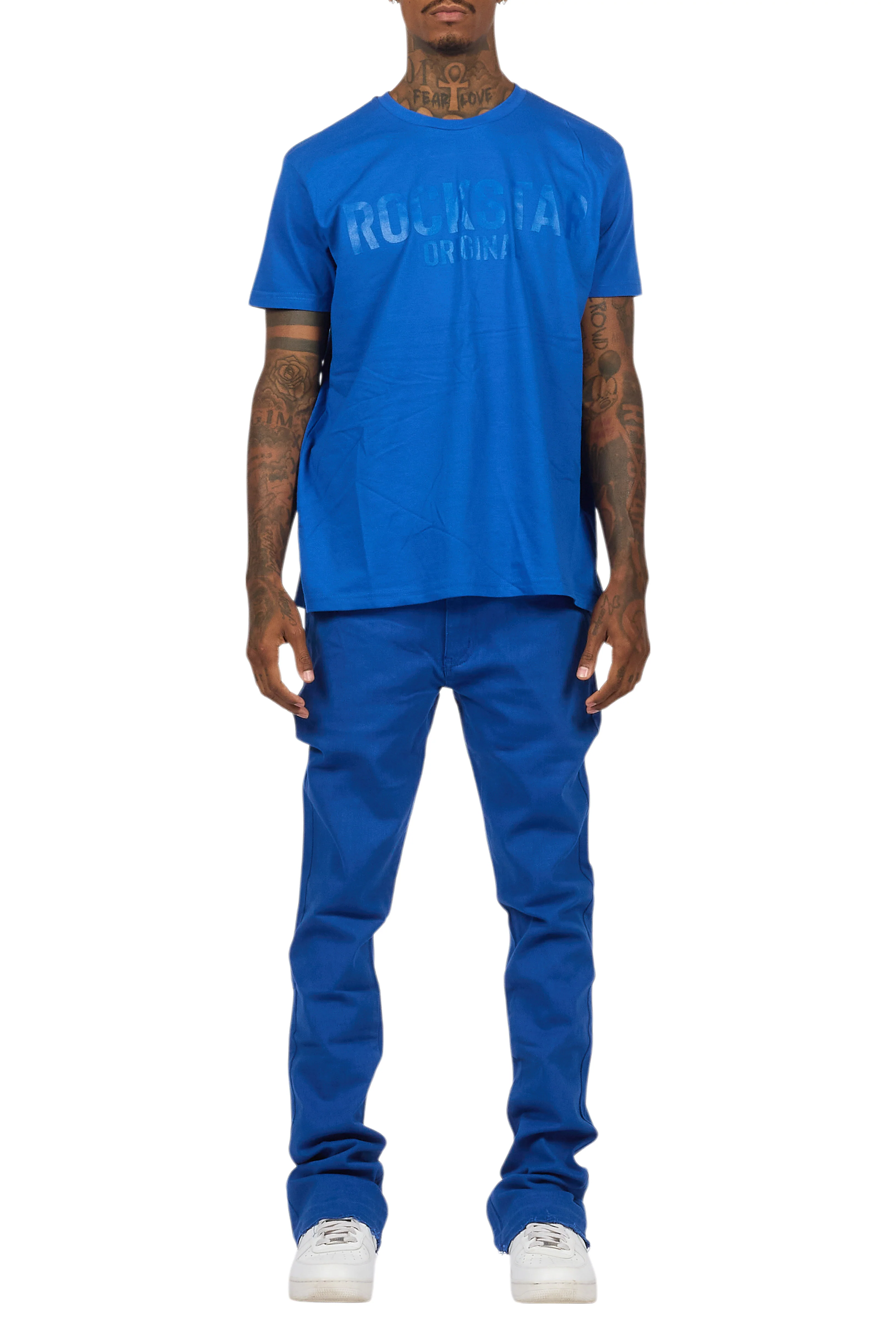 8752-sana-royal-blue-t-shirt-dag-stacked-flare-jean-set-11.webp Sana Royal Blue T-Shirt/Dag Stacked Flare Jean Set