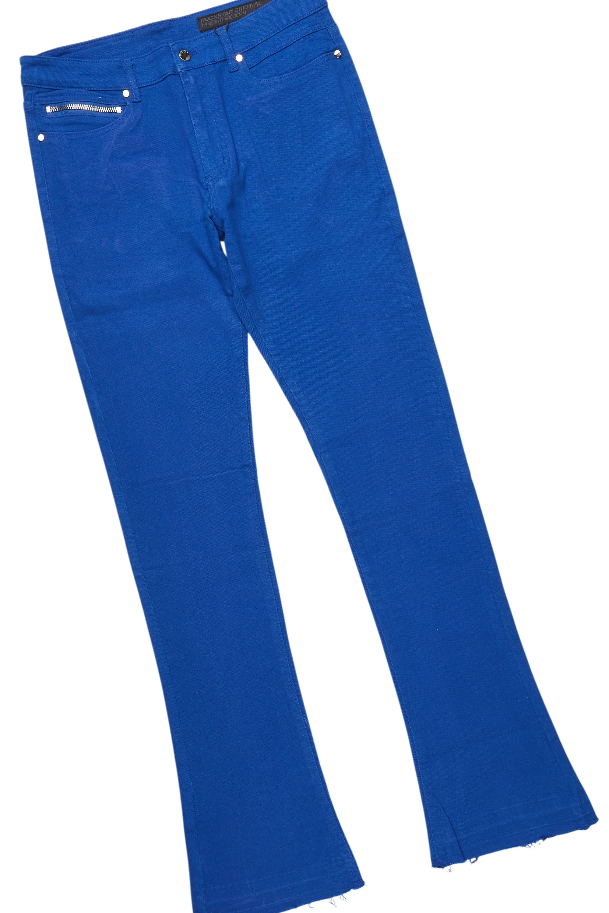8752-sana-royal-blue-t-shirt-dag-stacked-flare-jean-set-9.webp Sana Royal Blue T-Shirt/Dag Stacked Flare Jean Set