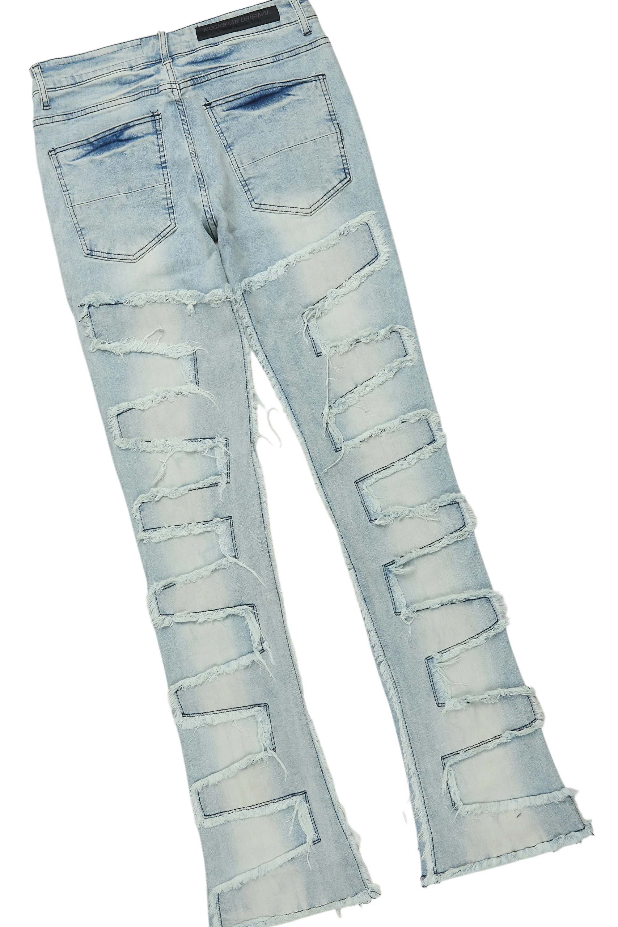 8818-beno-white-t-shirt-shake-blue-stacked-flare-jean-bundle-7.webp Beno White T-Shirt & Shake Blue Stacked Flare Jean Bundle