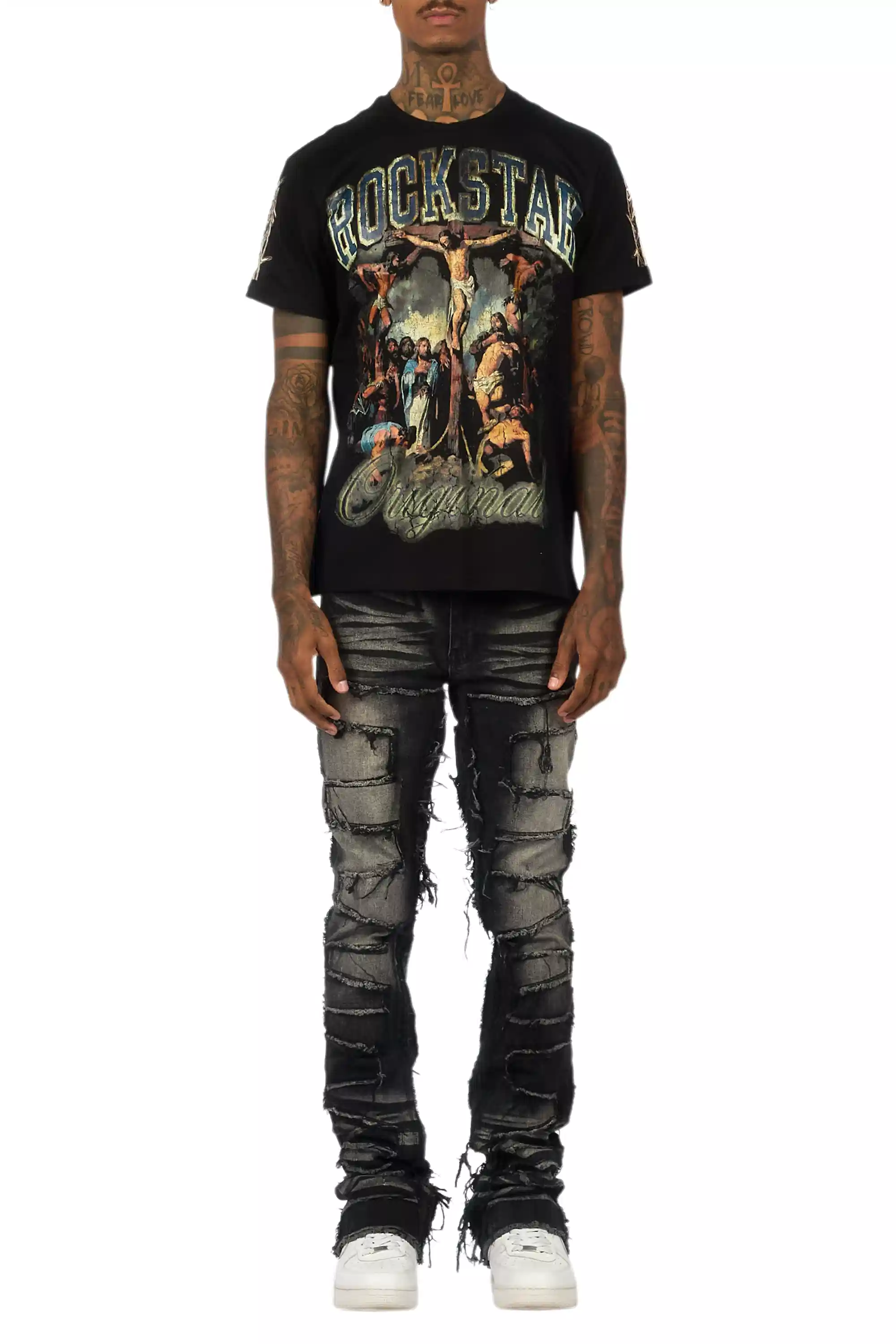 8942-waller-dark-grey-graphic-t-shirt-stacked-flare-jean-bundle-11.webp Waller Dark Grey Graphic T-Shirt/Stacked Flare Jean Bundle