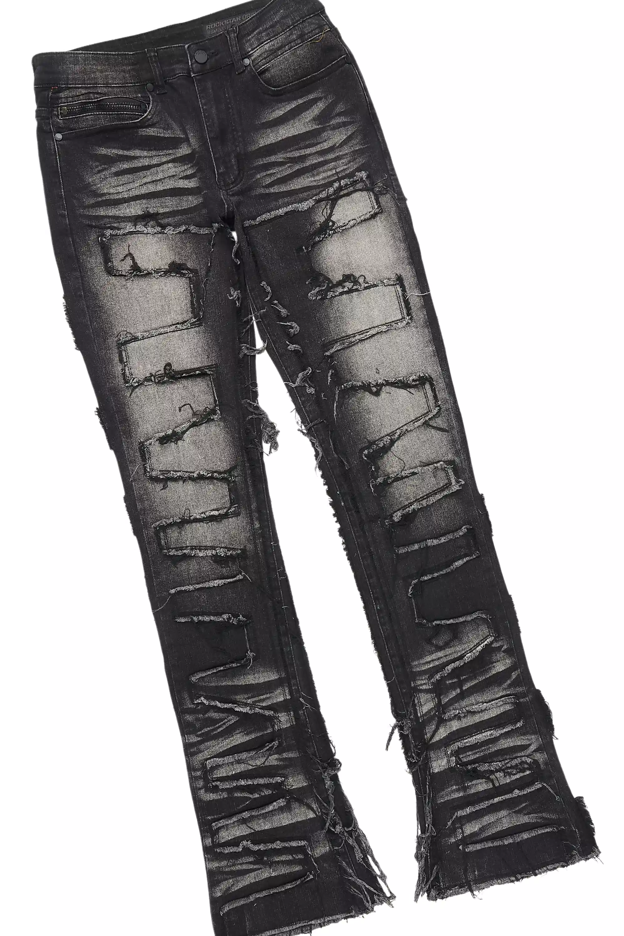 8942-waller-dark-grey-graphic-t-shirt-stacked-flare-jean-bundle-9.webp Waller Dark Grey Graphic T-Shirt/Stacked Flare Jean Bundle