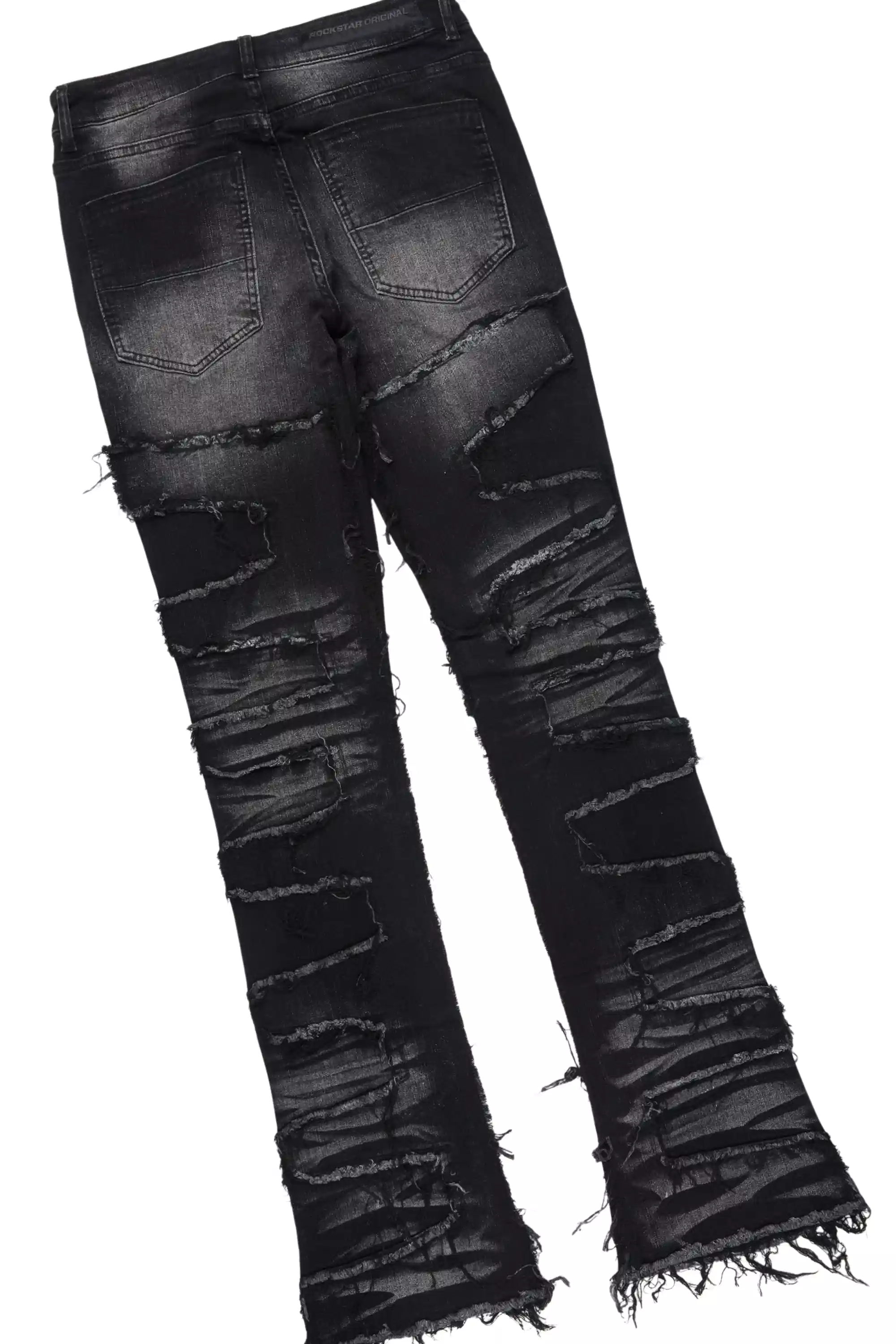 8960-schtupp-black-oversized-t-shirt-stacked-flare-jean-bundle-4.webp Schtupp Black Oversized T-Shirt/Stacked Flare Jean Bundle