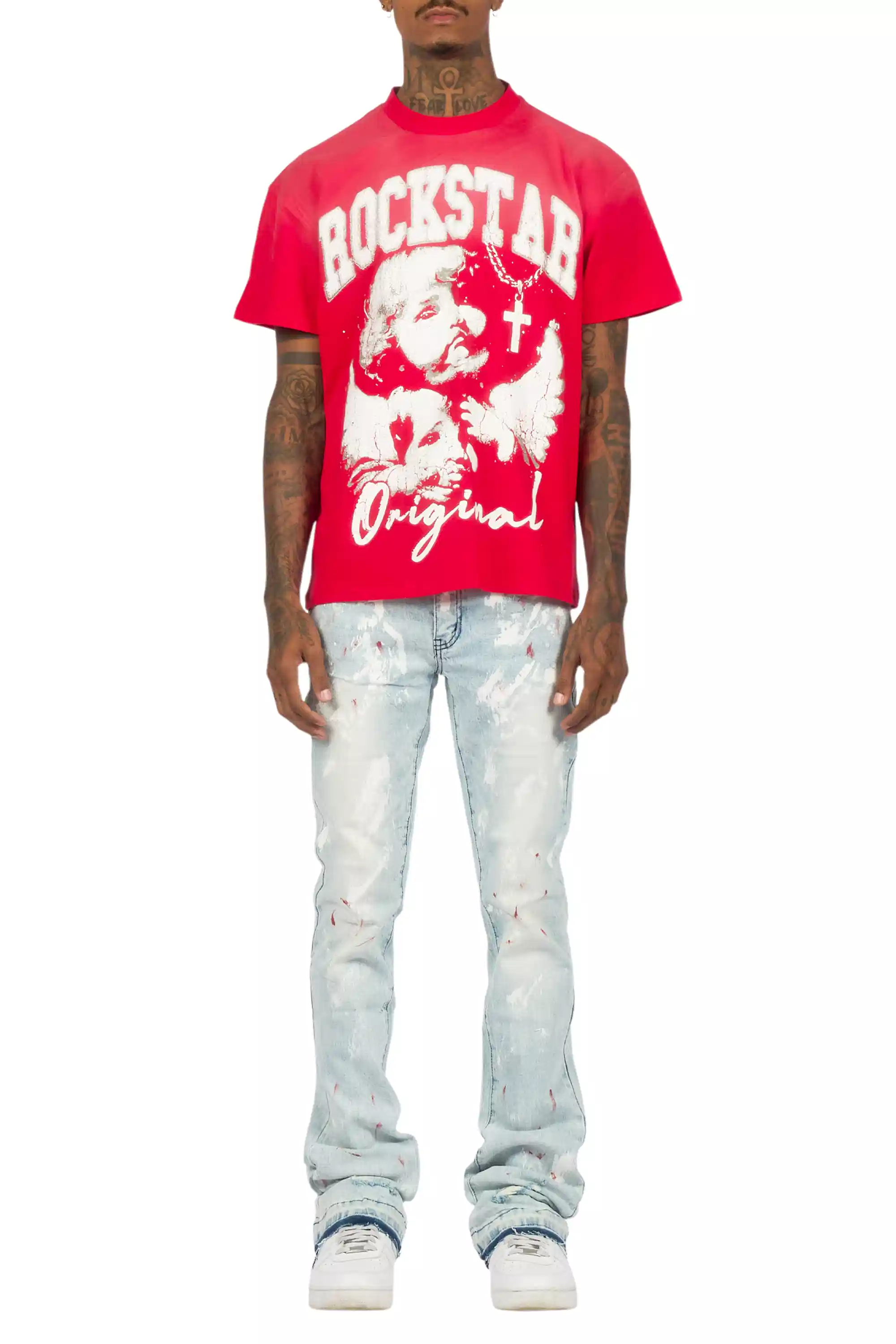 8978-deiter-red-oversized-t-shirt-stacked-flare-jean-set-11.webp Deiter Red Oversized T-Shirt/Stacked Flare Jean Set