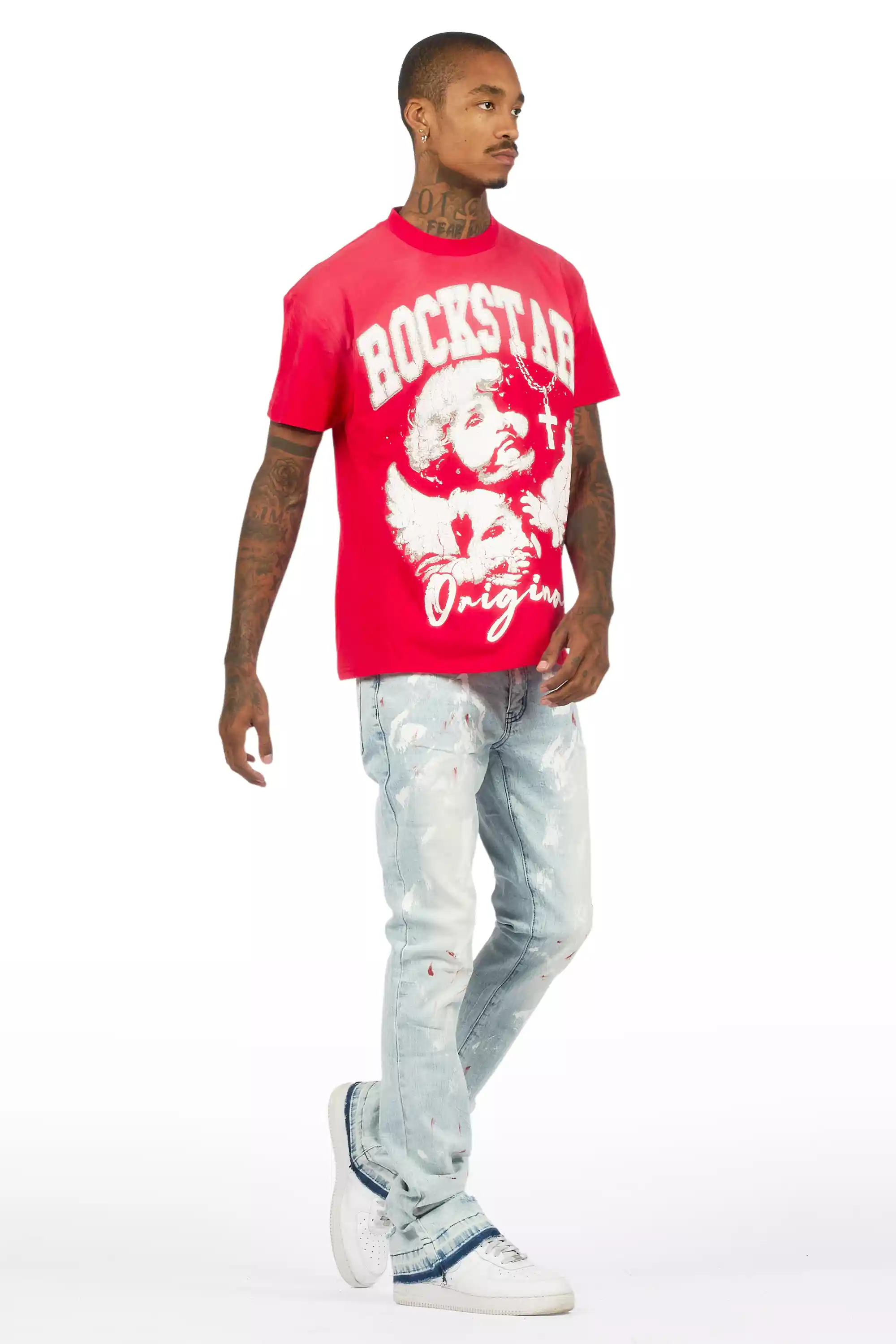 8978-deiter-red-oversized-t-shirt-stacked-flare-jean-set-4.webp Deiter Red Oversized T-Shirt/Stacked Flare Jean Set