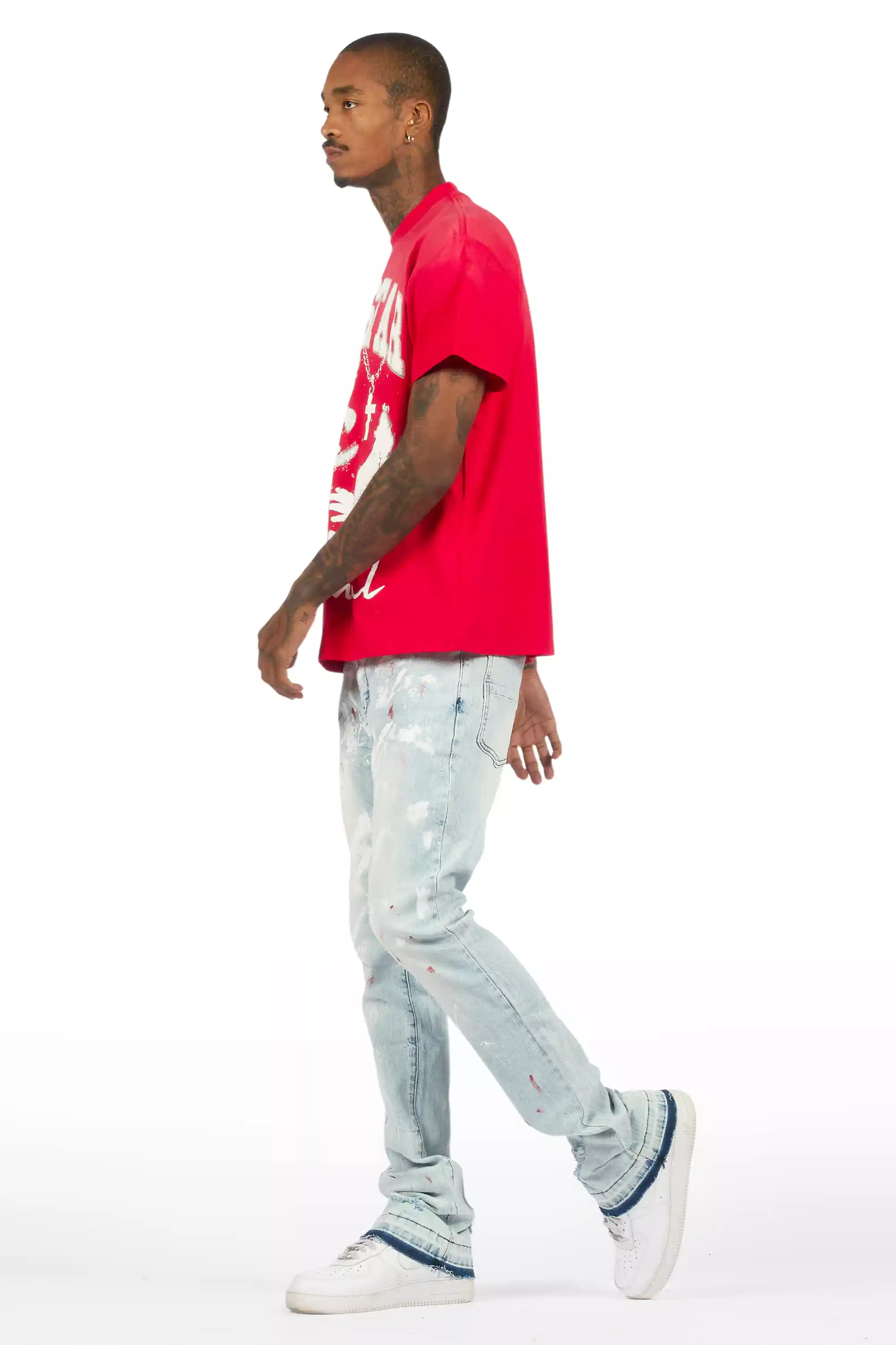 8978-deiter-red-oversized-t-shirt-stacked-flare-jean-set-7.webp Deiter Red Oversized T-Shirt/Stacked Flare Jean Set