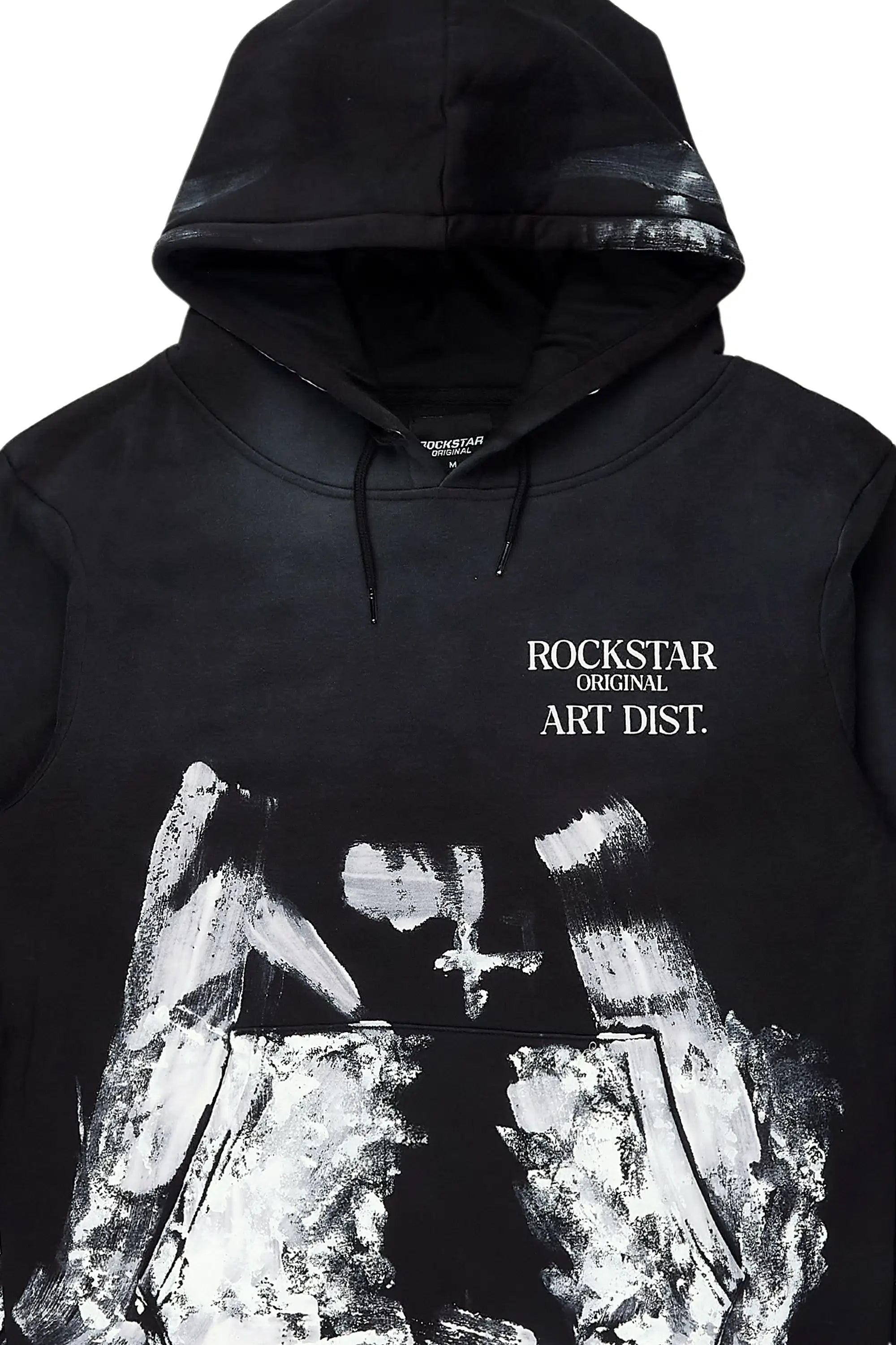 Filip Black Graphic Hoodie
