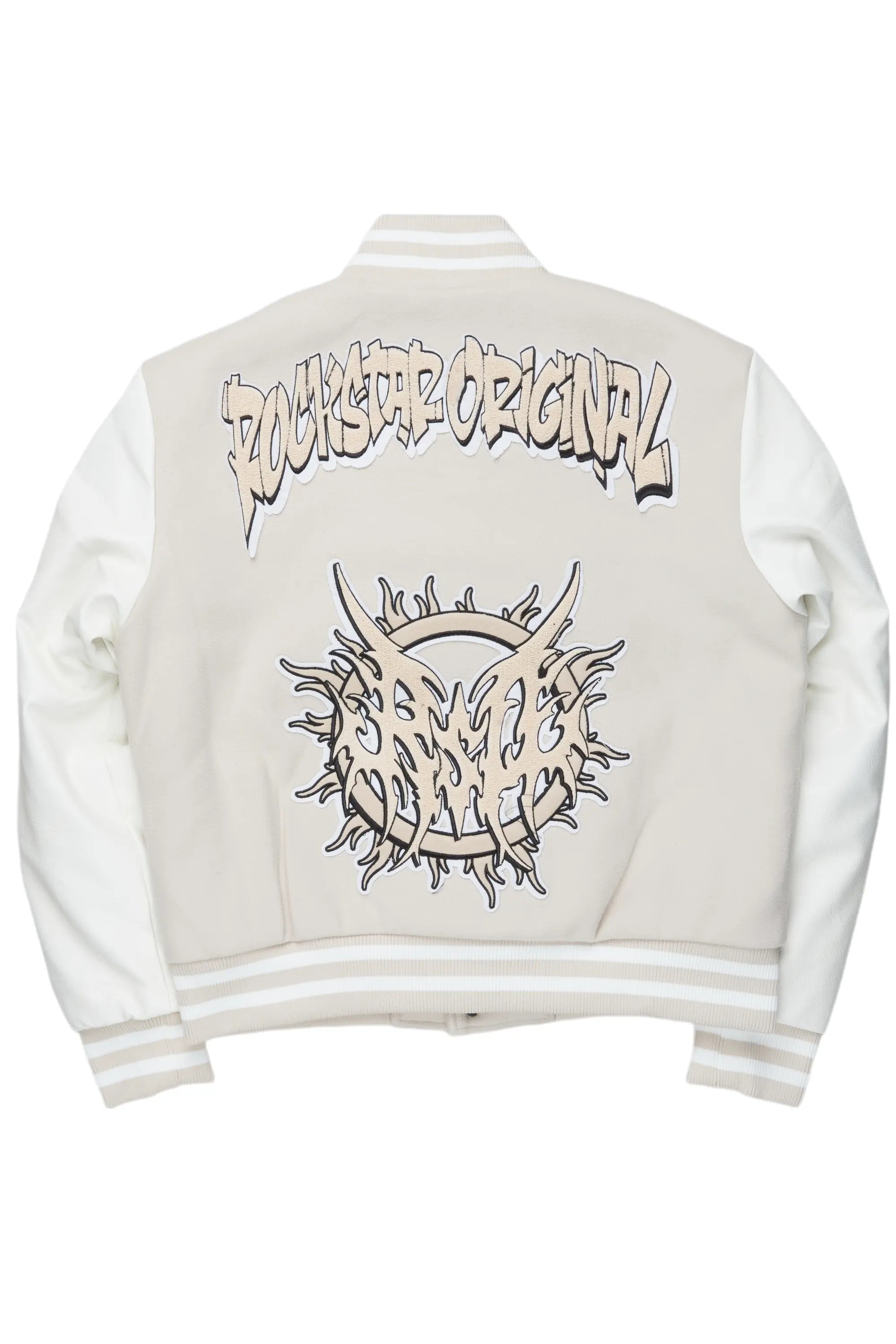 9176-fio-beige-white-varsity-jacket-8.jpg Fio Beige/White Varsity Jacket