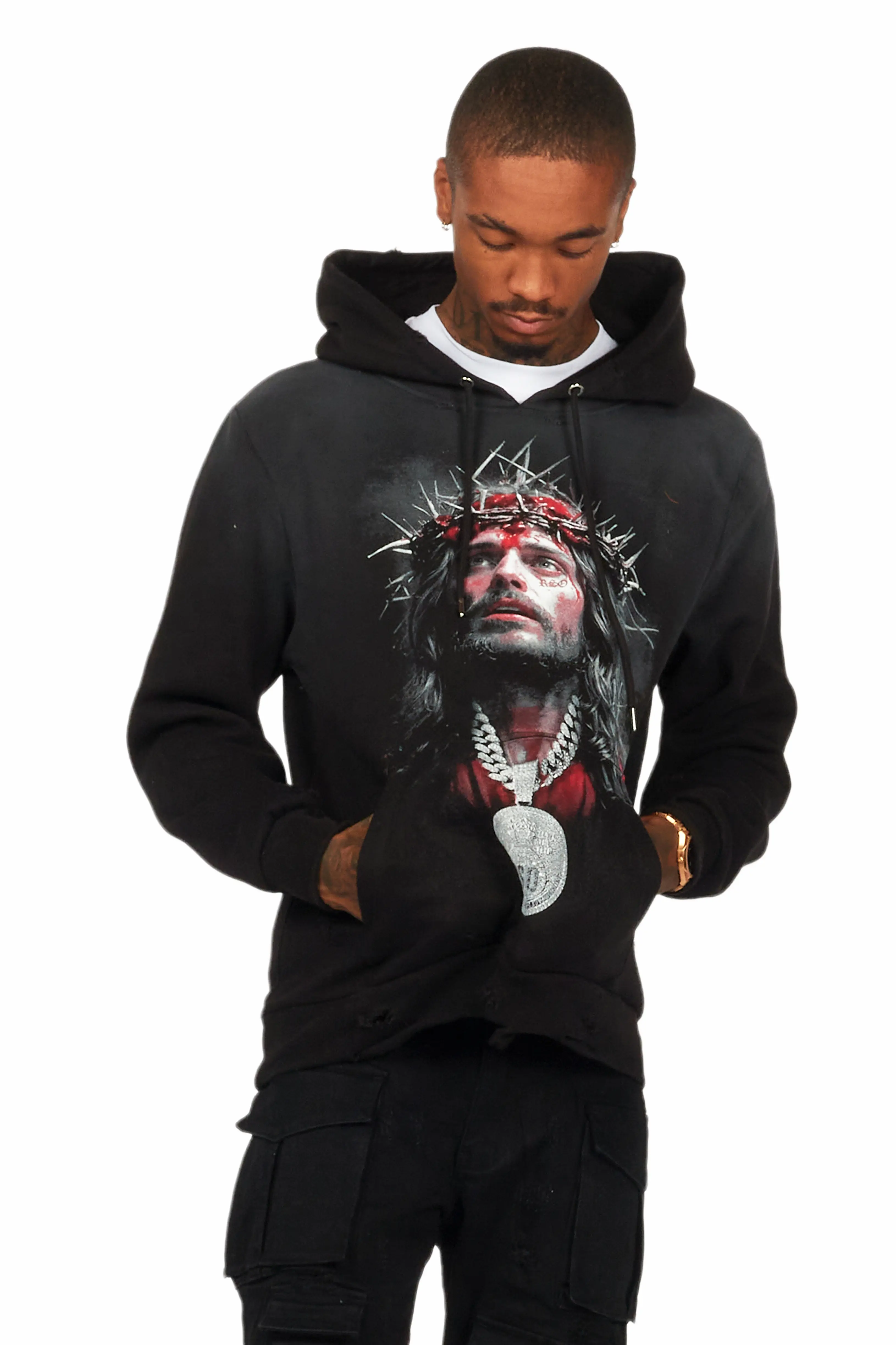9233-amina-black-distressed-graphic-hoodie-3.webp Amina Black Distressed Graphic Hoodie