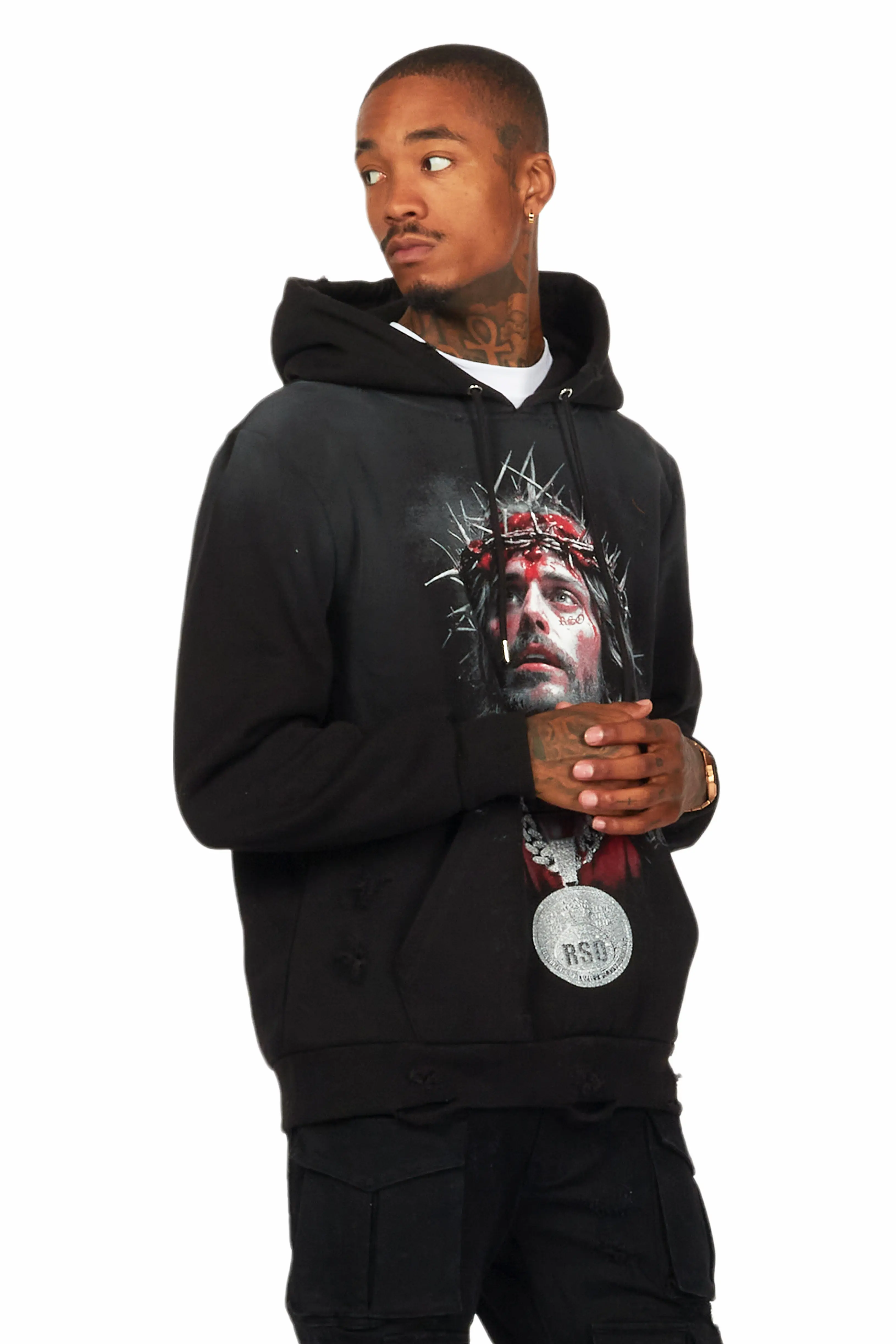 9233-amina-black-distressed-graphic-hoodie-5.webp Amina Black Distressed Graphic Hoodie