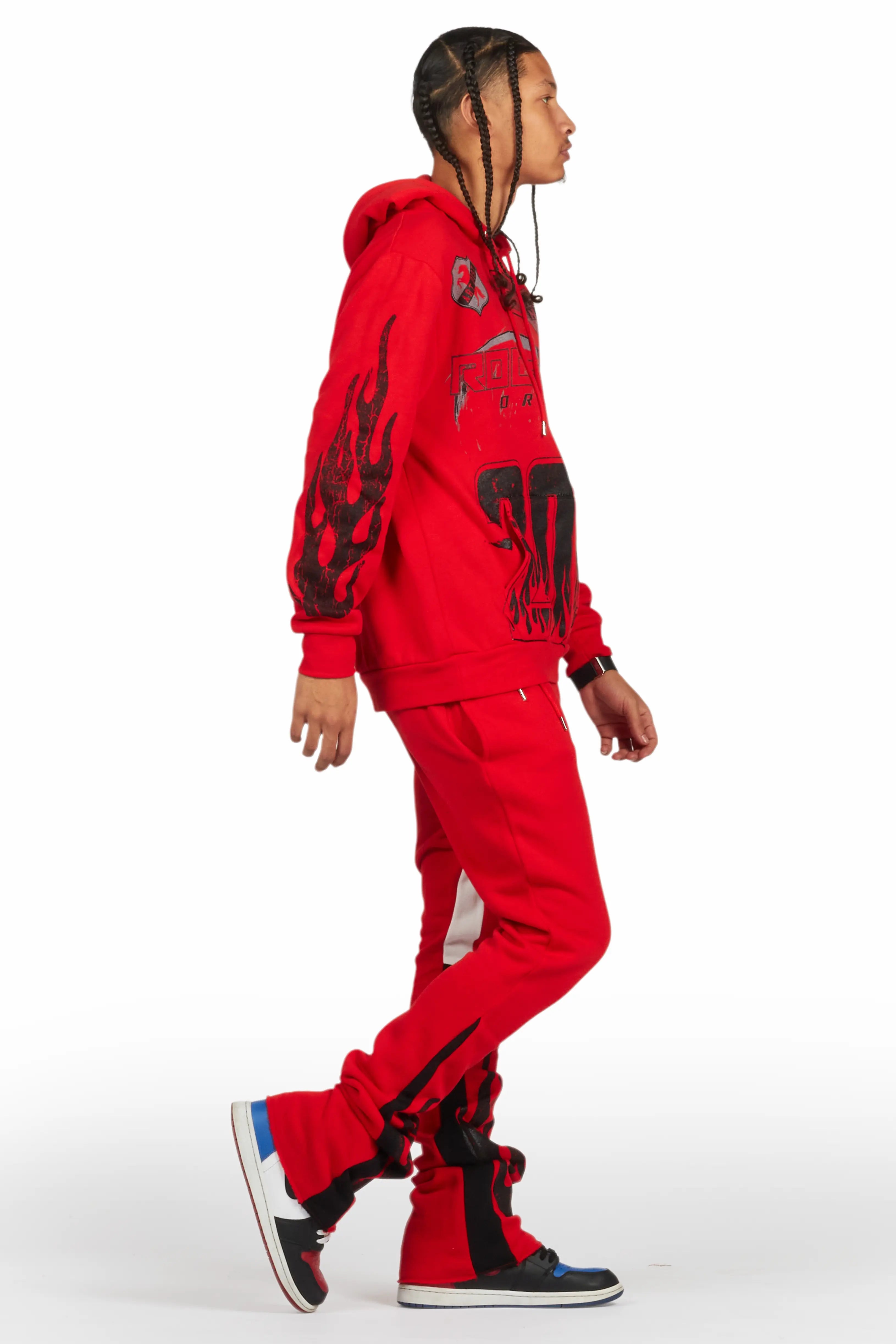 9278-amos-red-hoodie-stacked-flare-track-set-3.jpg Amos Red Hoodie/Stacked Flare Track Set
