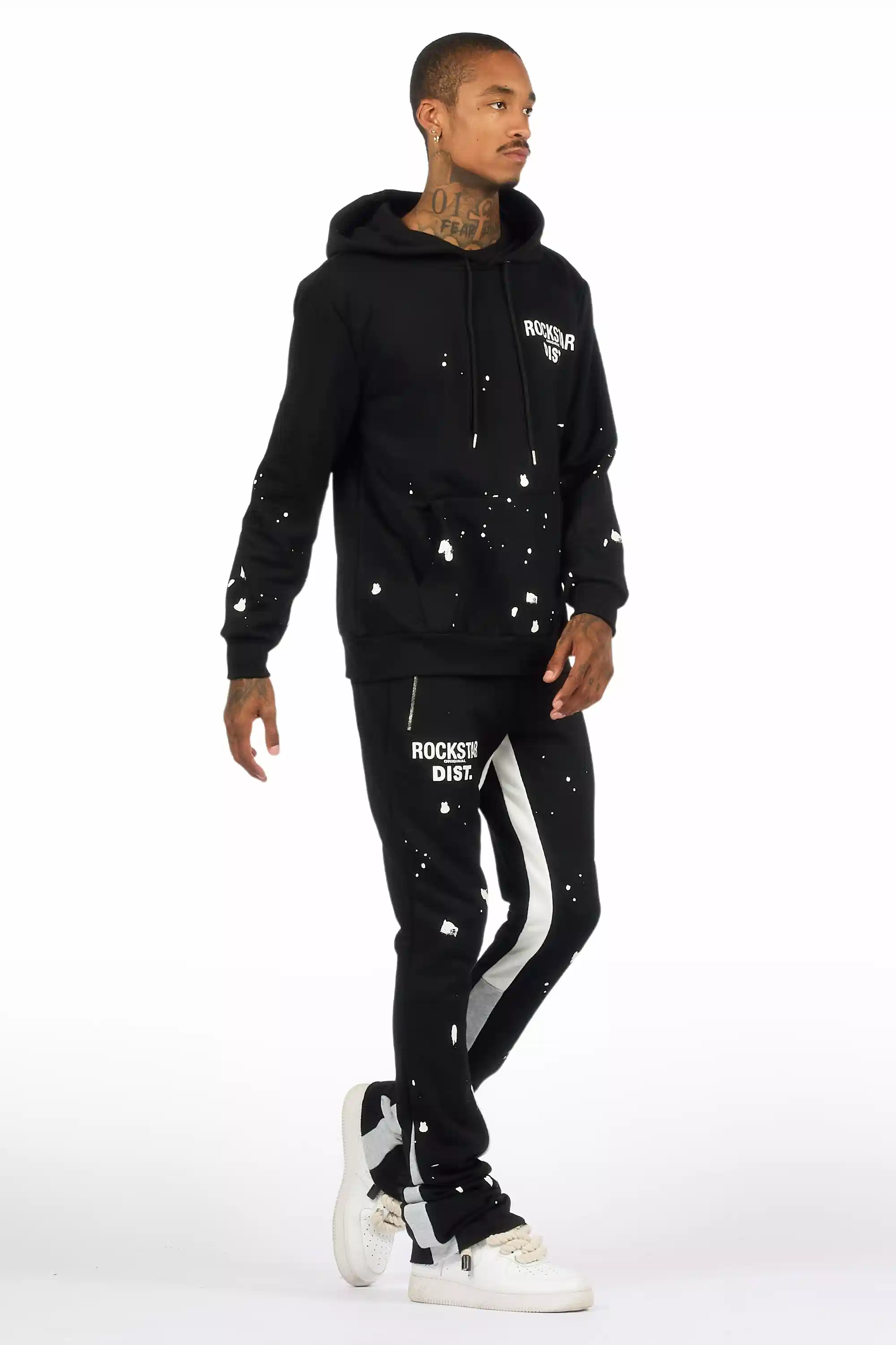 9343-raffer-black-white-hoodie-super-stacked-flare-pant-set-4.webp Raffer Black/White Hoodie/Super Stacked Flare Pant Set