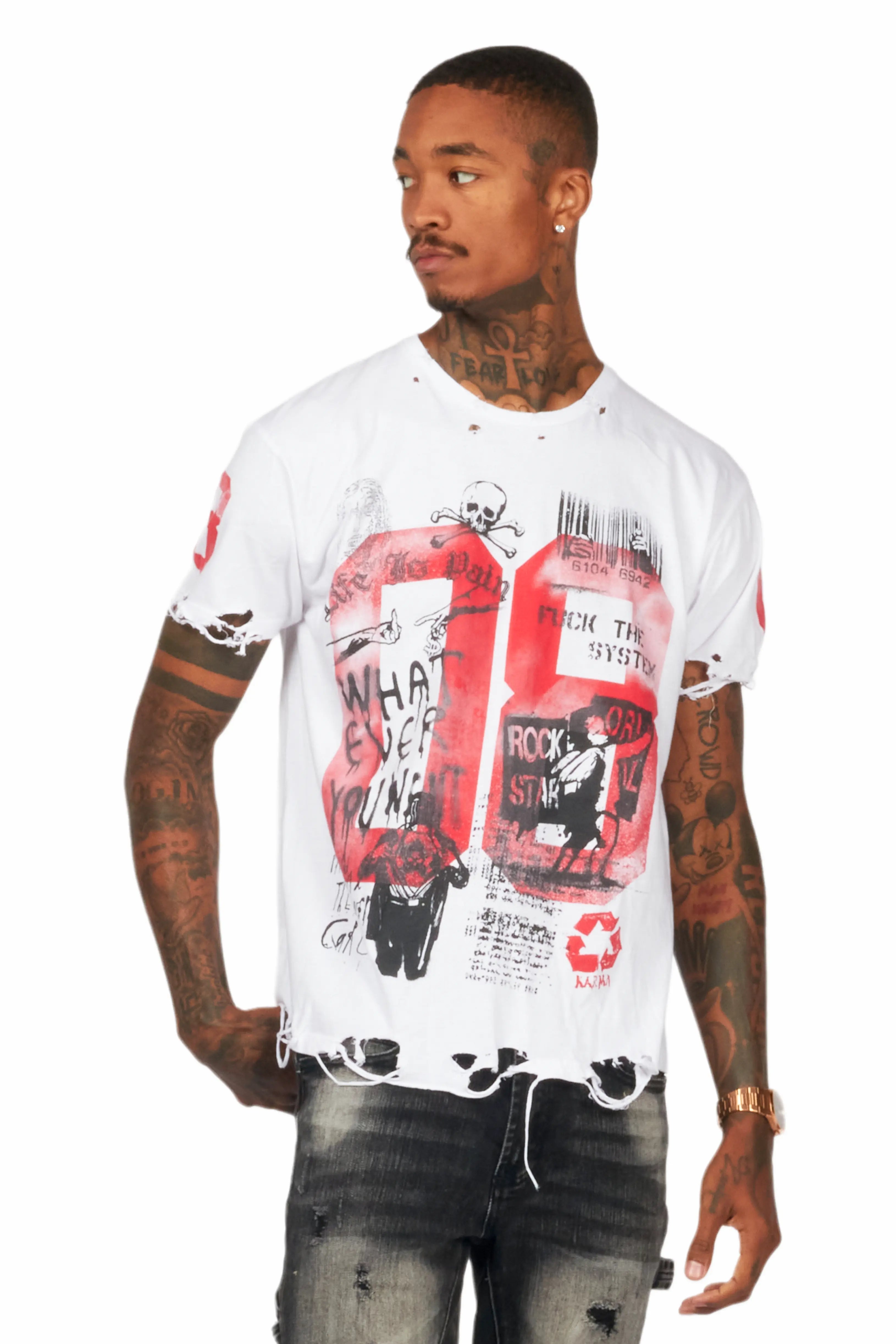 9374-grill-white-graphic-oversized-t-shirt-13.jpg Grill White Graphic Oversized T-Shirt