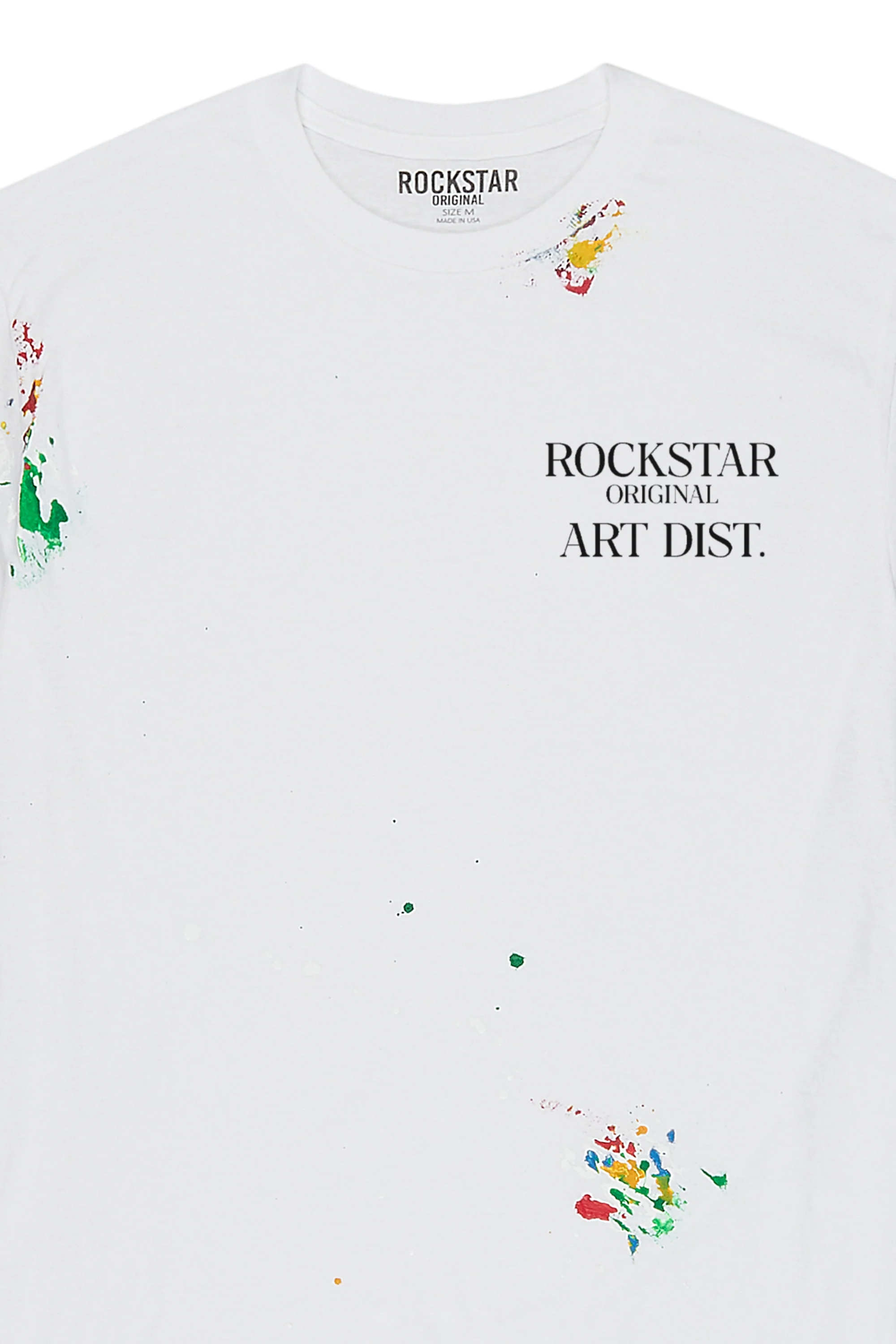 Palmer White Graphic T-Shirt