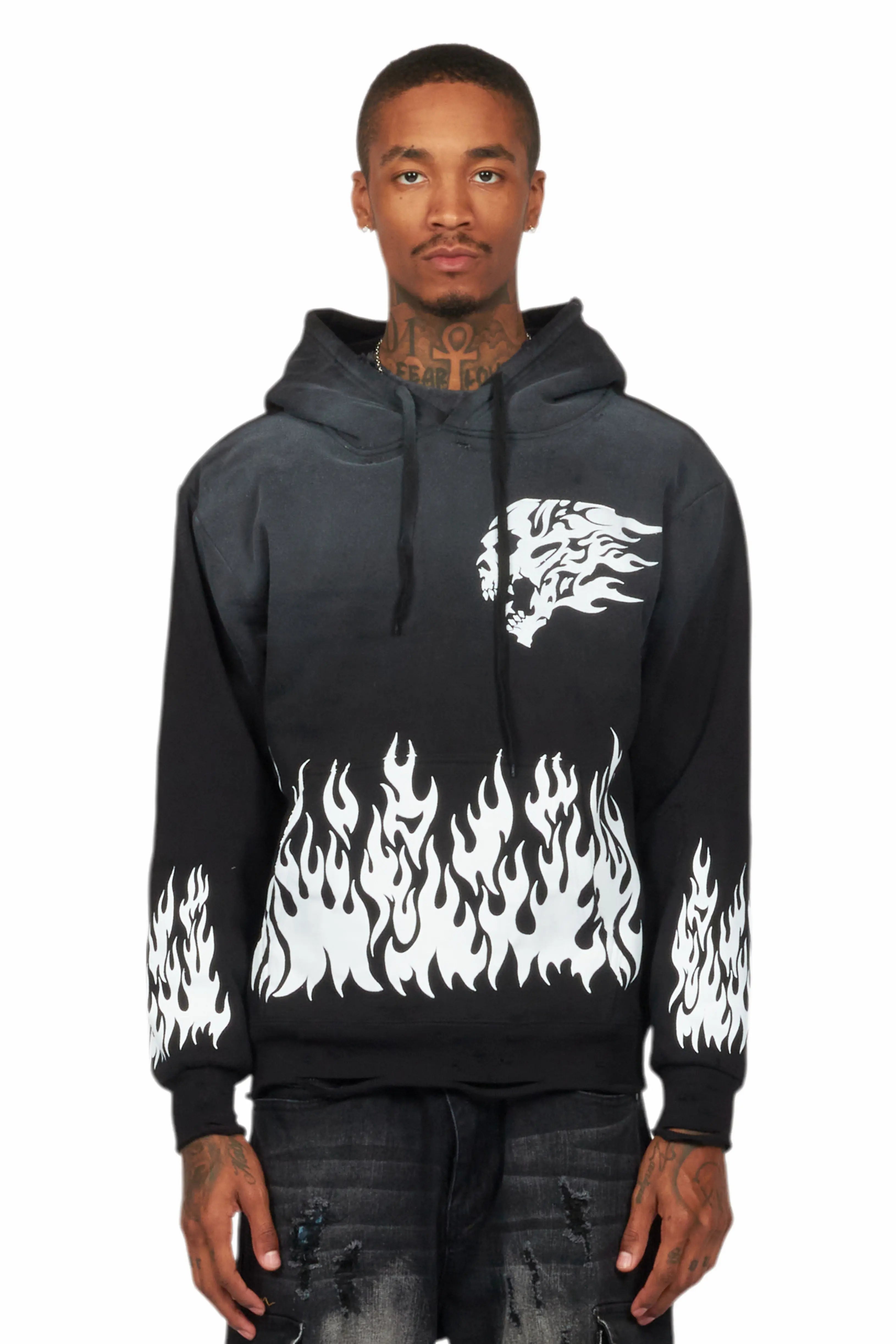 9545-bubble-black-graphic-hoodie-8.jpg Bubble Black Graphic Hoodie
