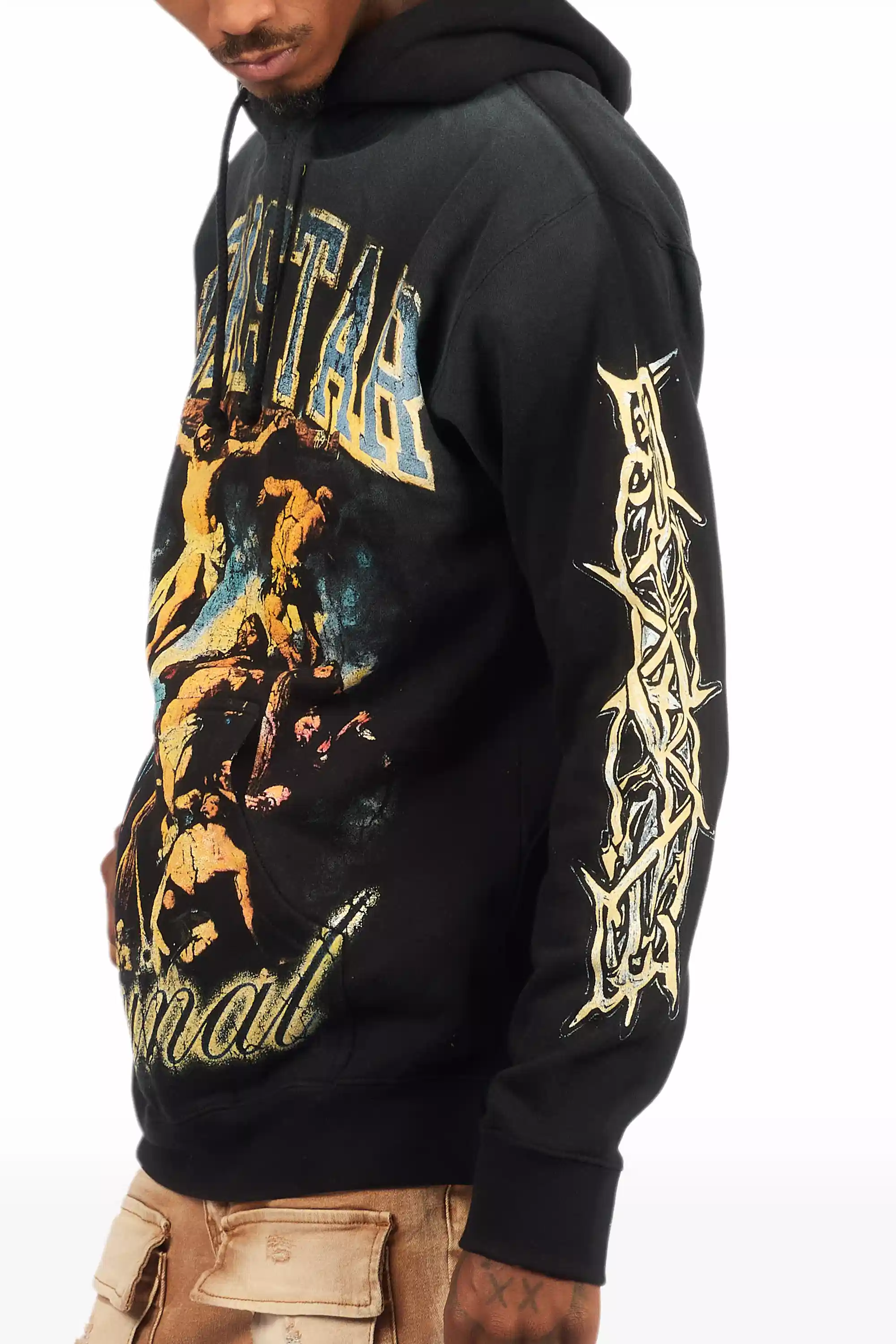 9674-waller-black-graphic-distressed-hoodie-6.webp Waller Black Graphic Distressed Hoodie