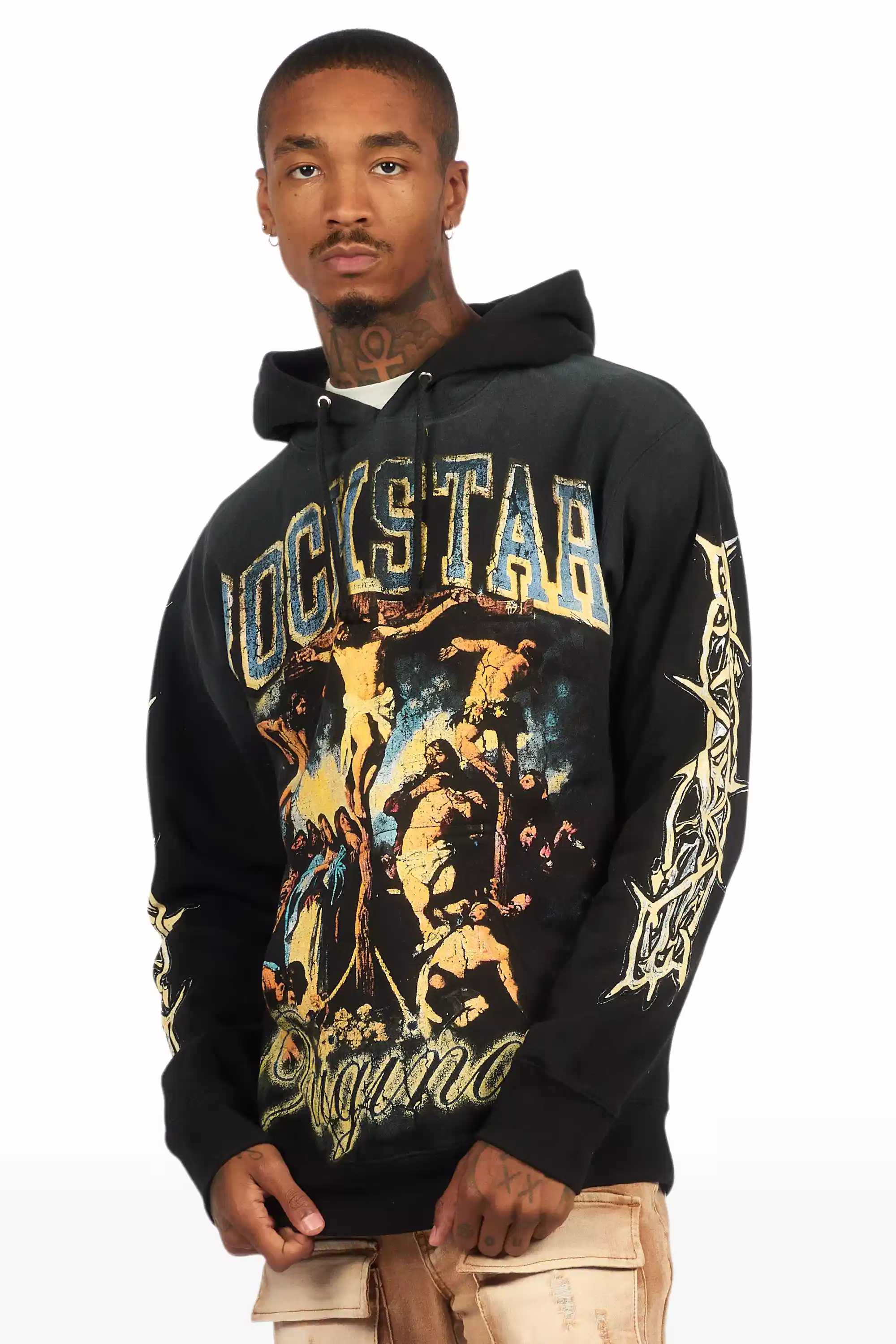 9674-waller-black-graphic-distressed-hoodie-7.webp Waller Black Graphic Distressed Hoodie