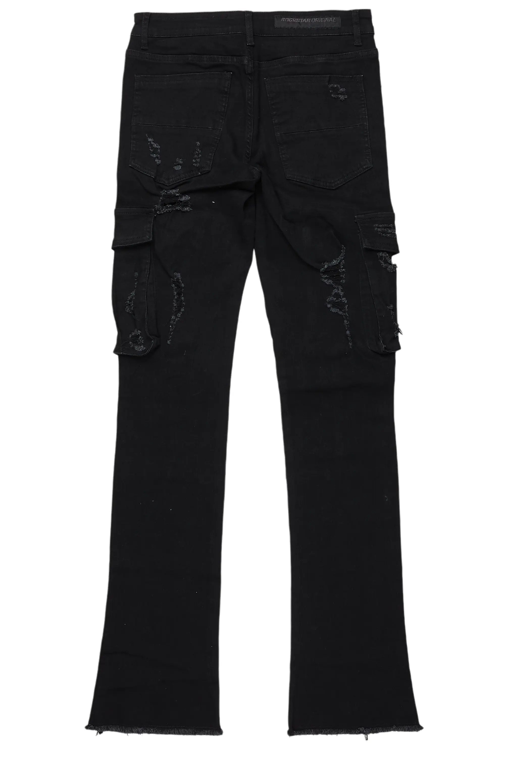 9729-adalee-black-cargo-stacked-flare-jean-9.webp Adalee Black Cargo Stacked Flare Jean