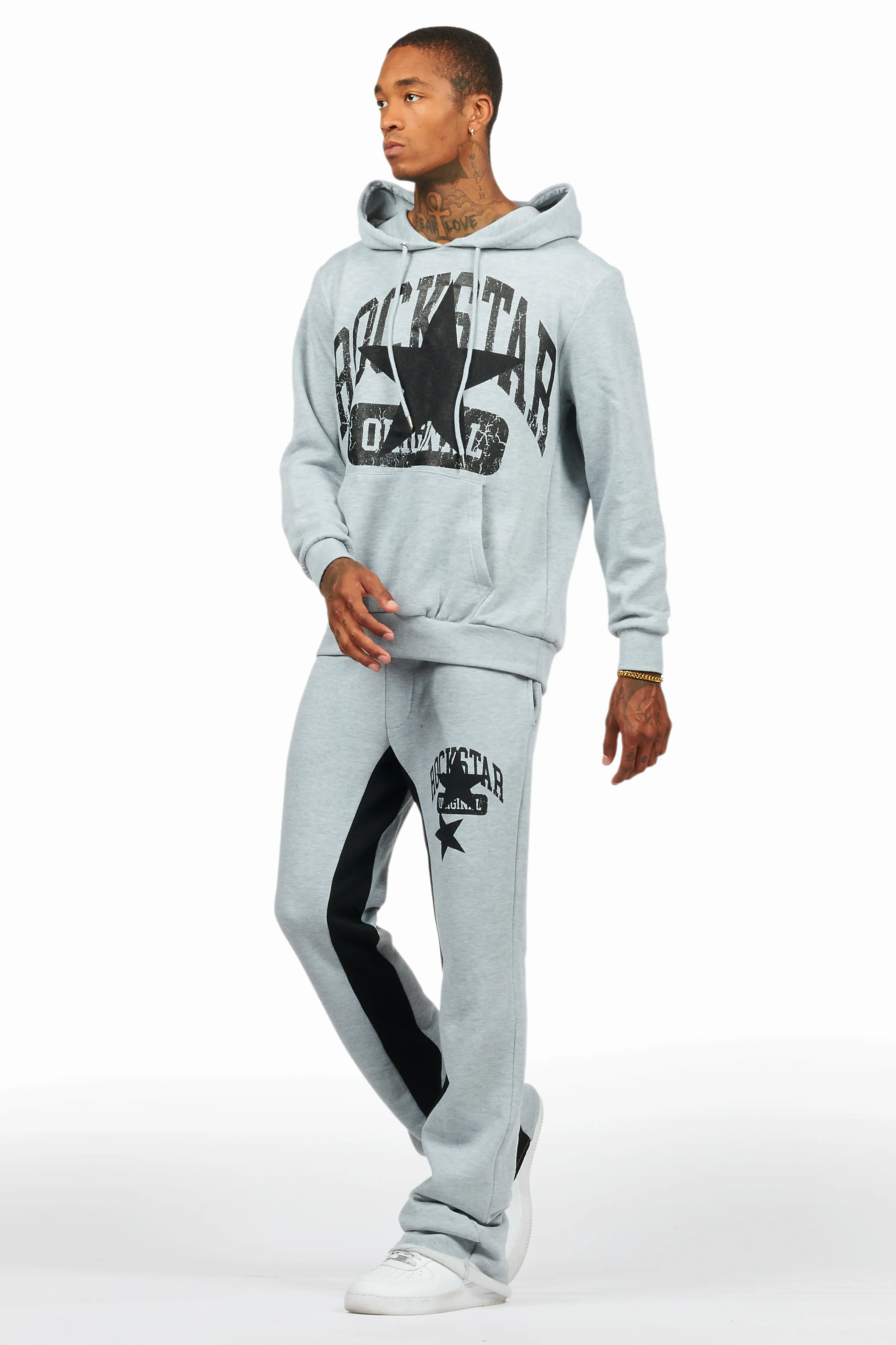 9739-mallor-heather-grey-baggy-stacked-hoodie-track-set-5.webp Mallor Heather Grey Baggy Stacked Hoodie Track Set